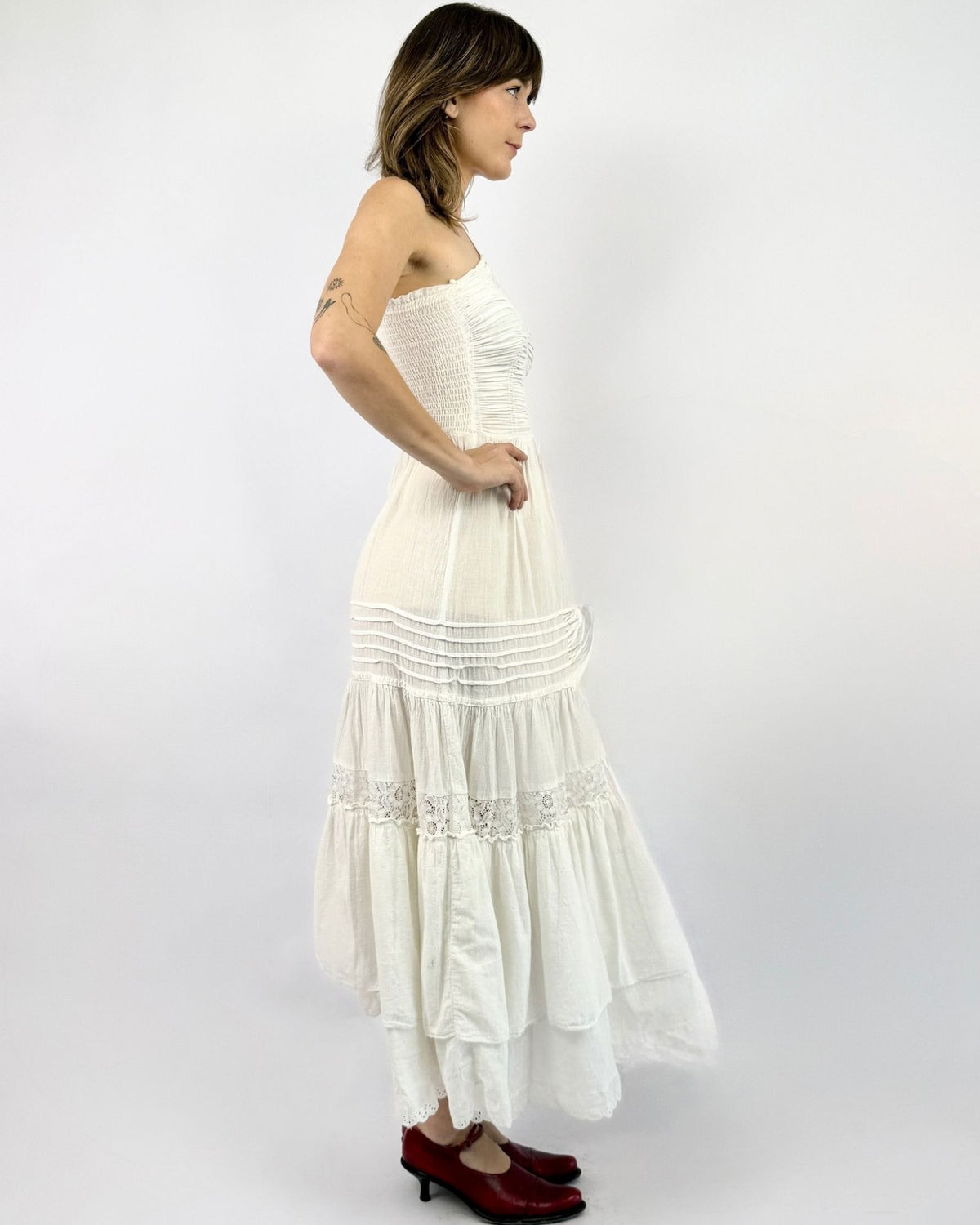 Young Edwardian Float On Maxi Dress