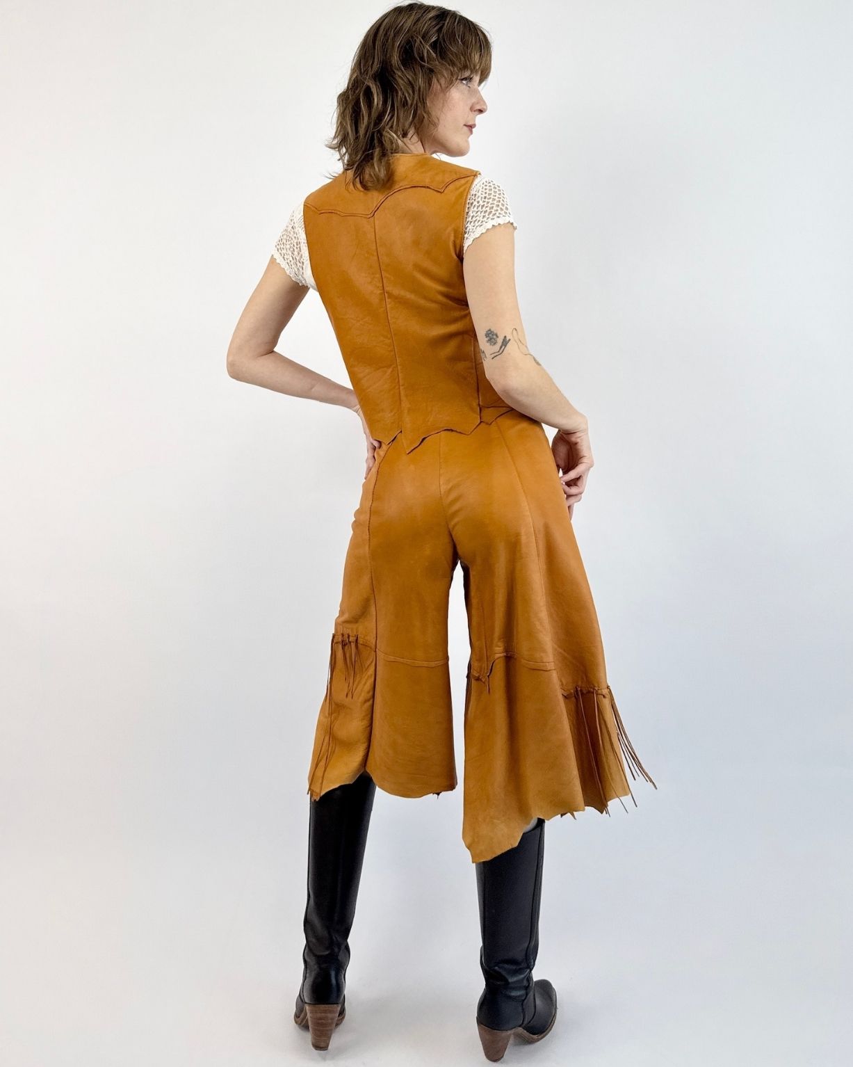 Santa Fe Western Sun Leather Set