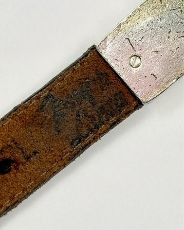 Thin Brown Concho Belt