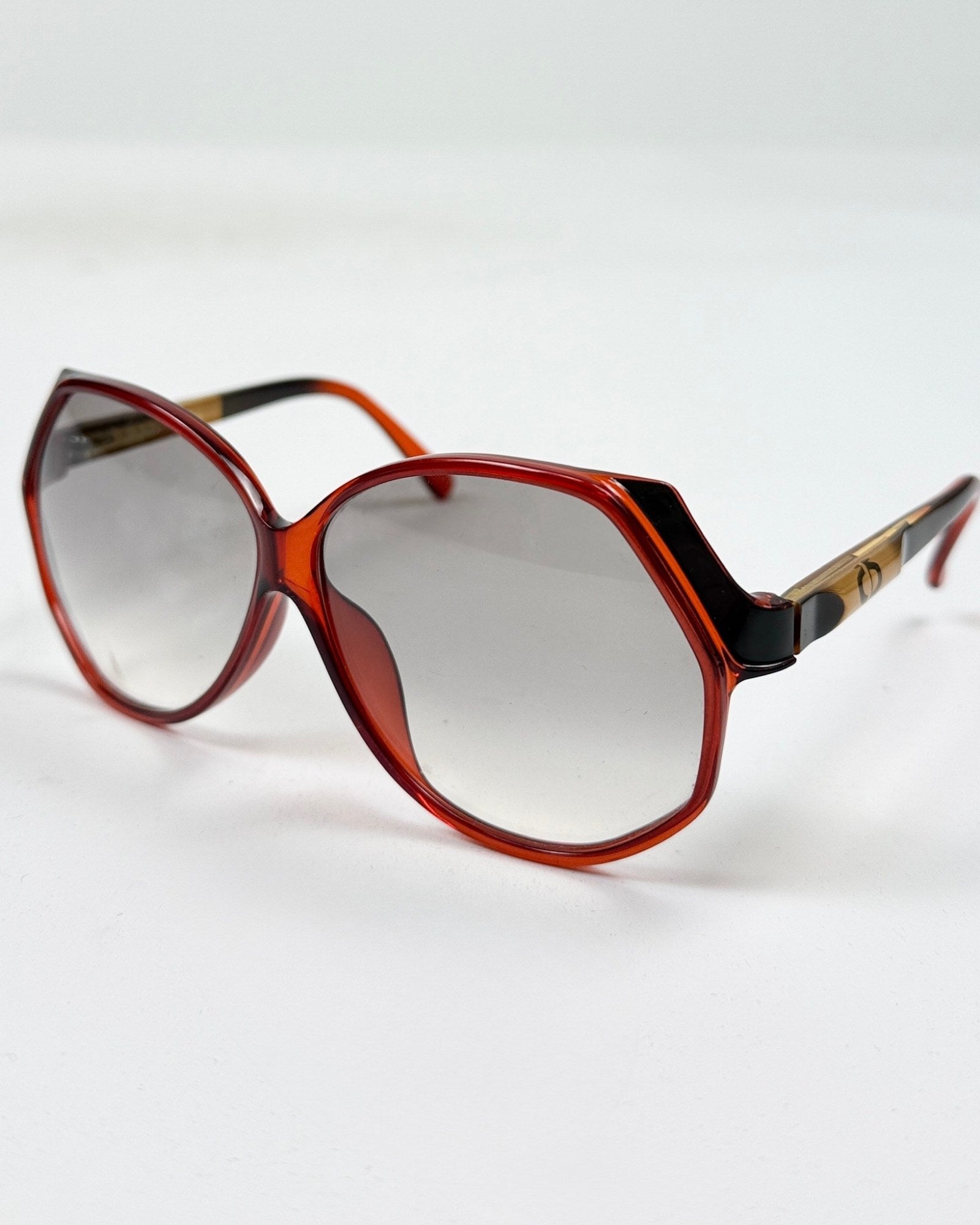 Christian Dior Maroon Sunglasses