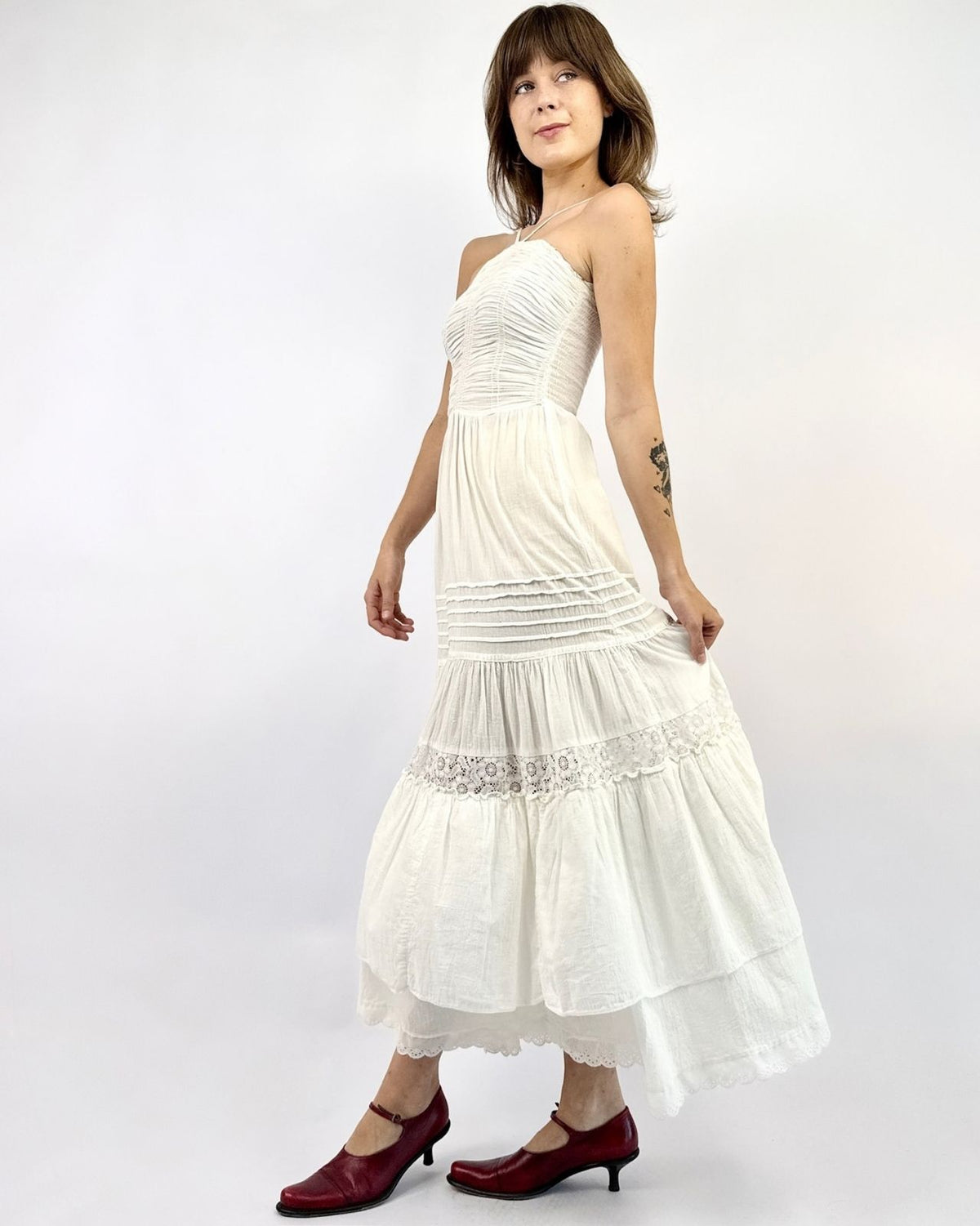 Young Edwardian Float On Maxi Dress