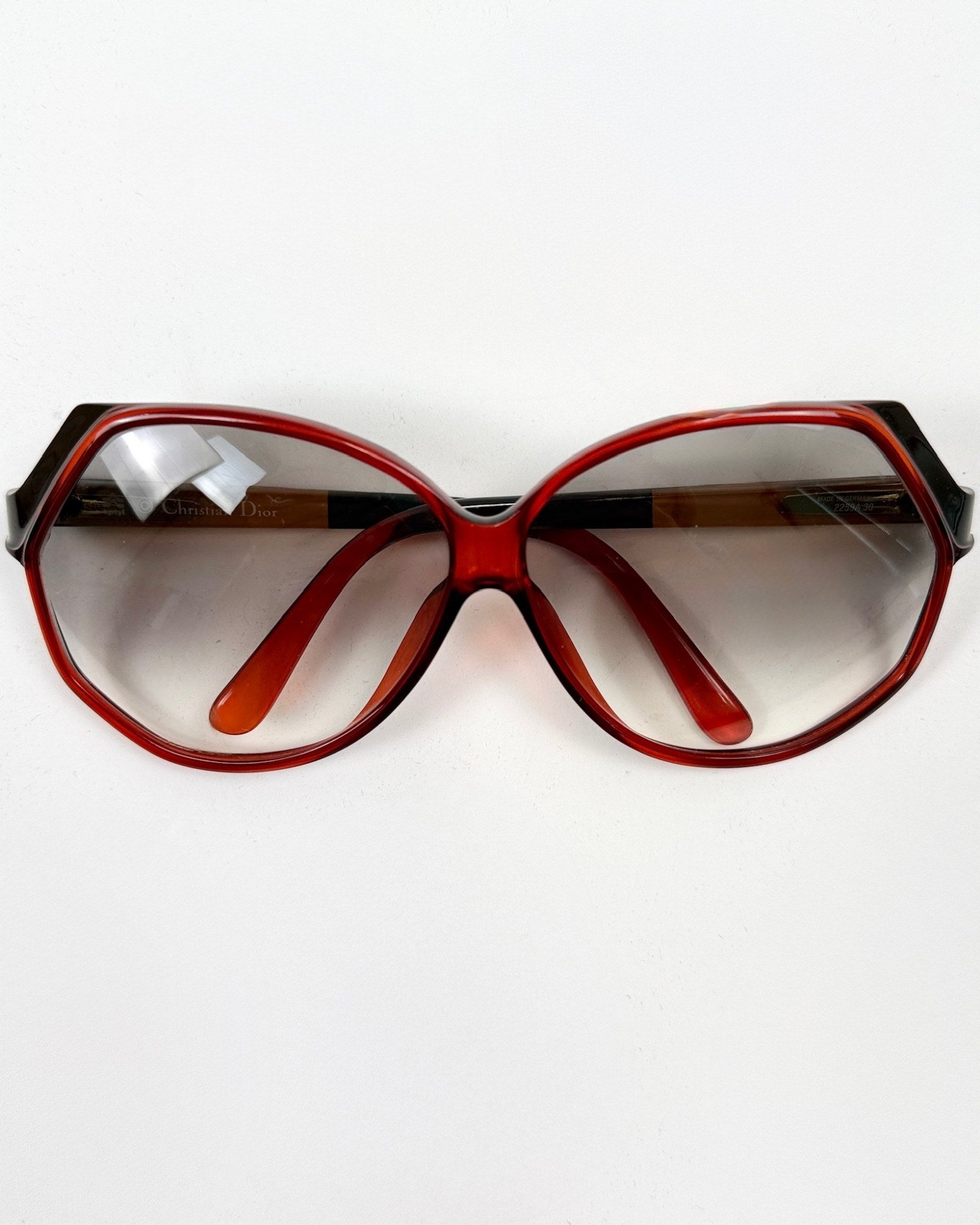 Christian Dior Maroon Sunglasses