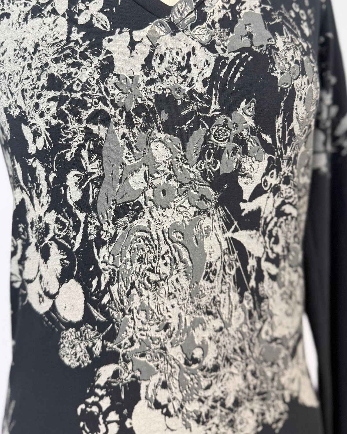 Jean Paul Gaultier Jeans Abstract Top
