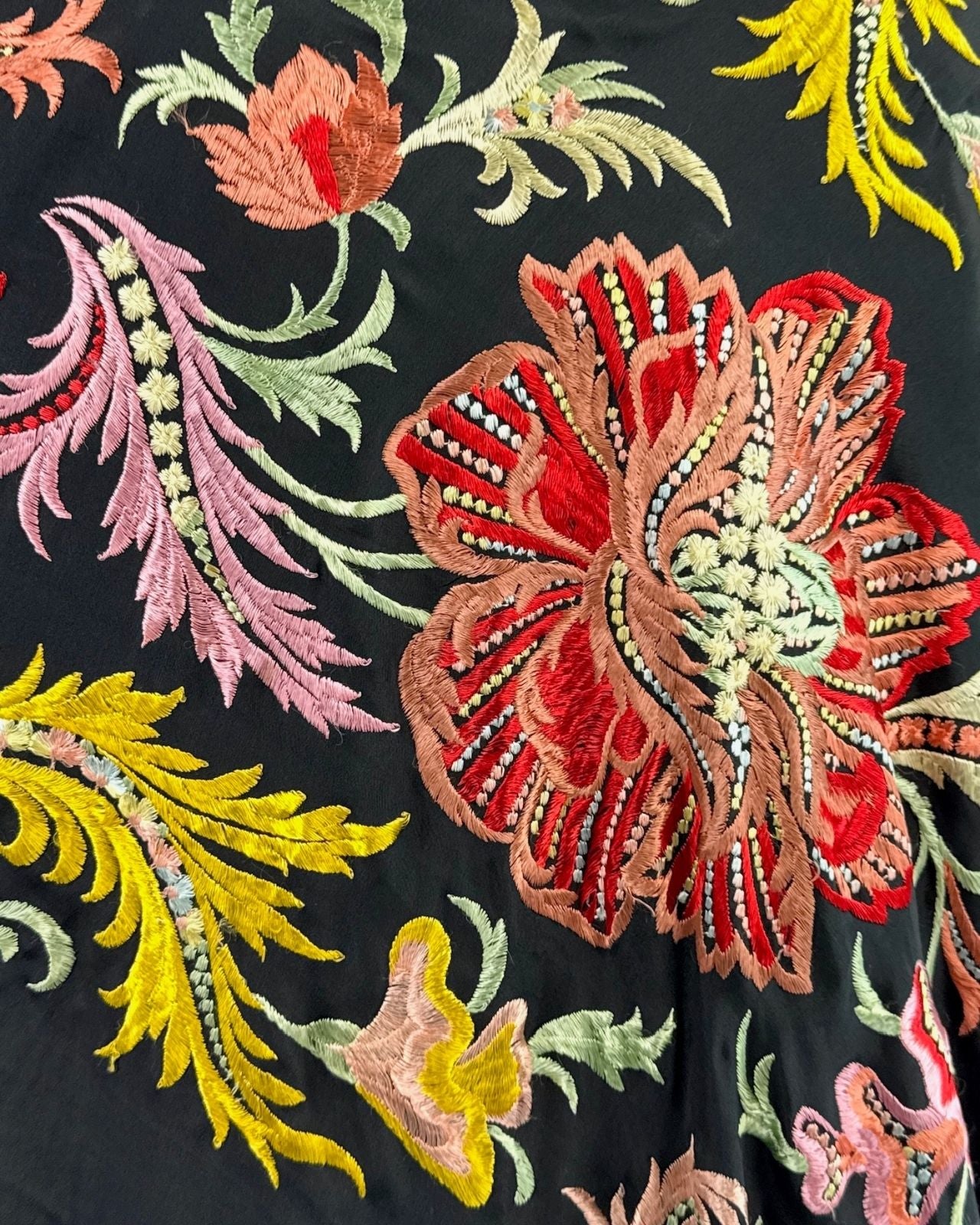 As It Falls Antique Piano Shawl