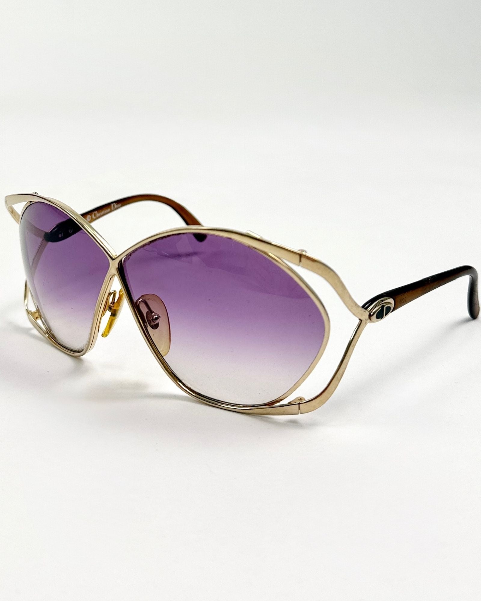 Christian Dior Purple Butterfly Sunglasses