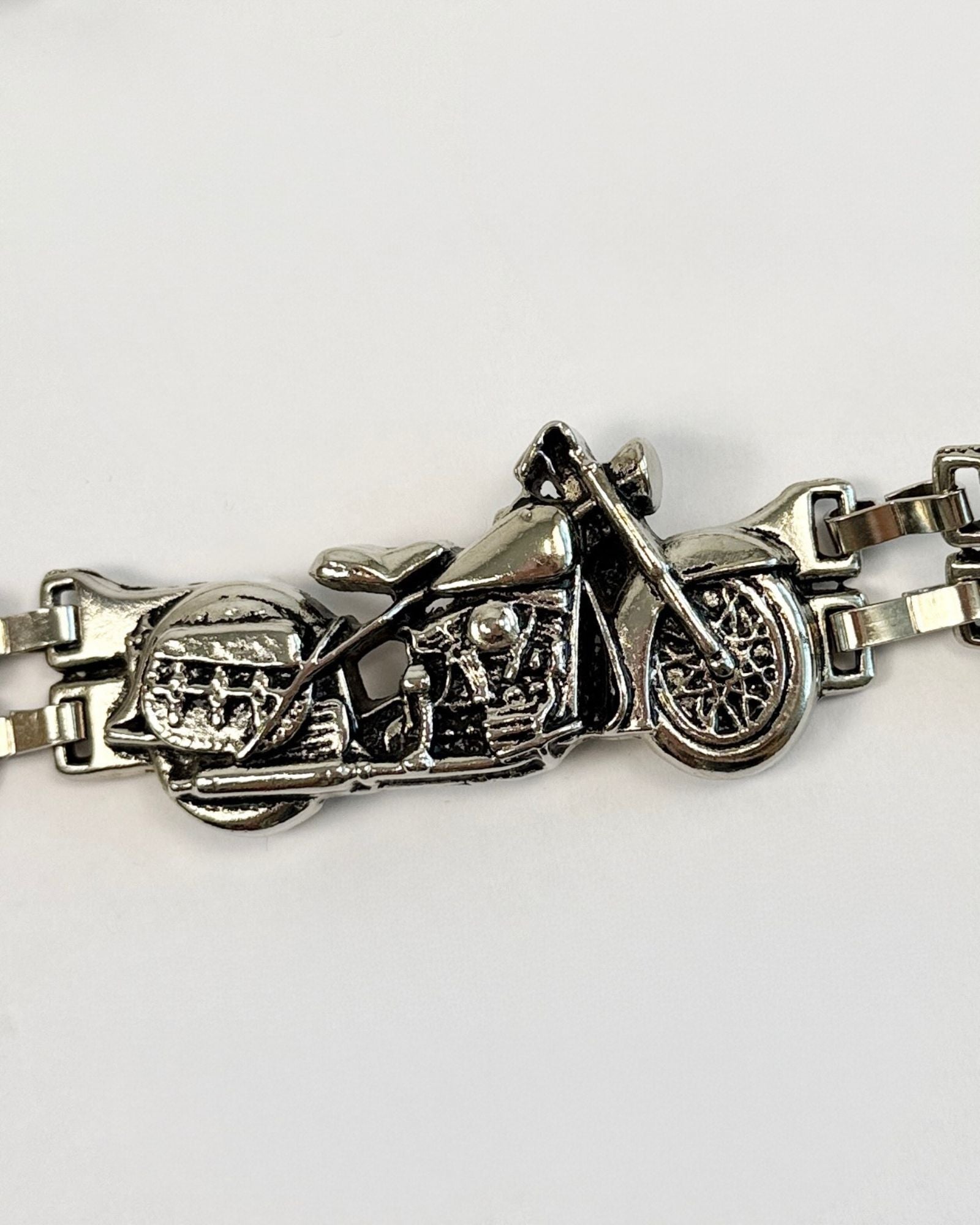 Silver Motorcycles Belt
