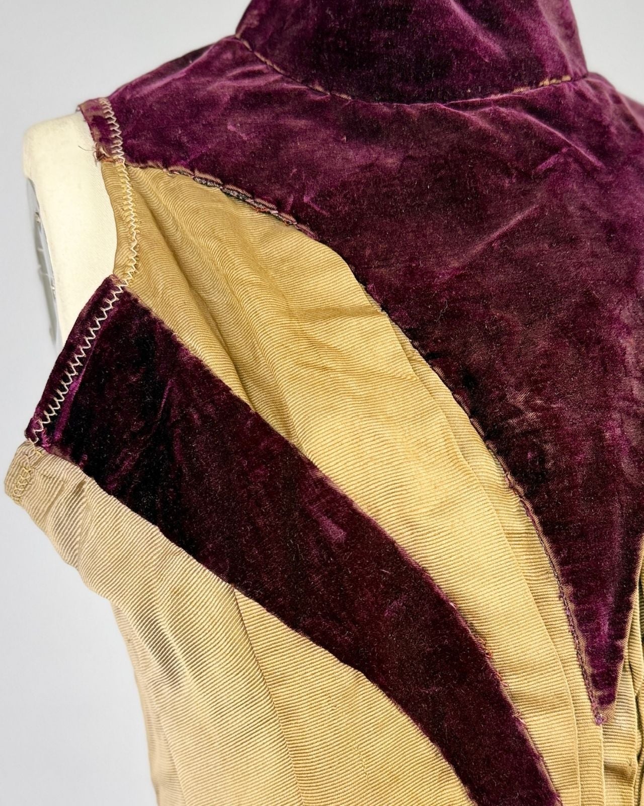 Victorian Velvet Bodice
