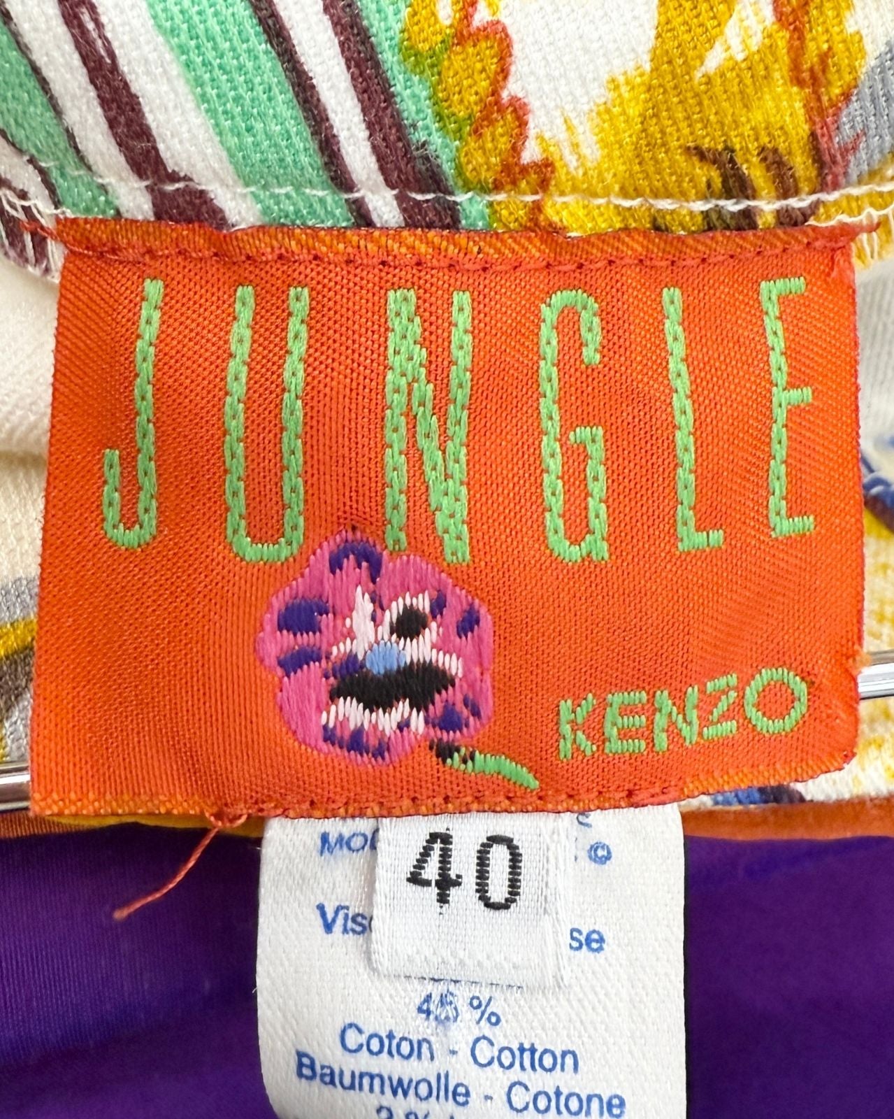 90's Kenzo Lock and Key Bandage Skirt