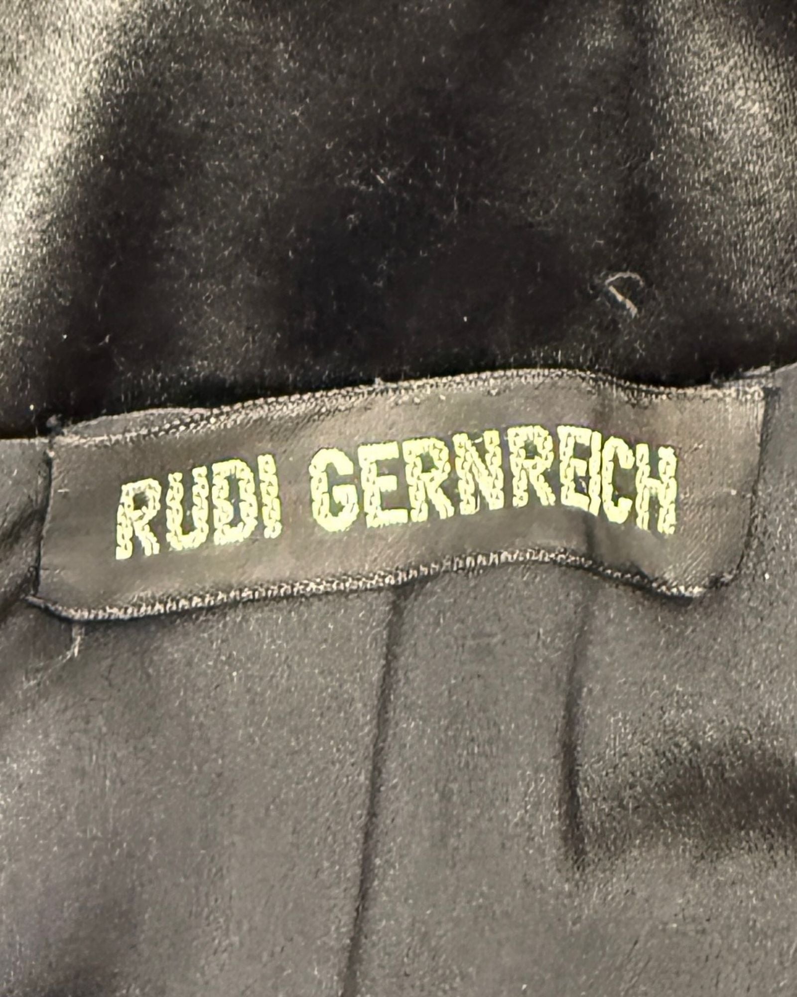 Rudi Gernreich Midnight Strikes Peacoat