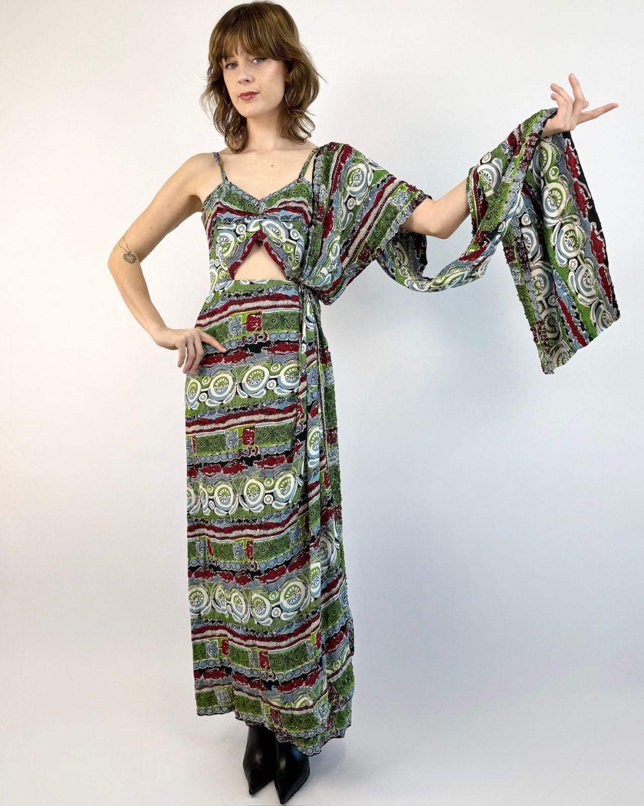 1940s Moon Over Miami Resort Dress