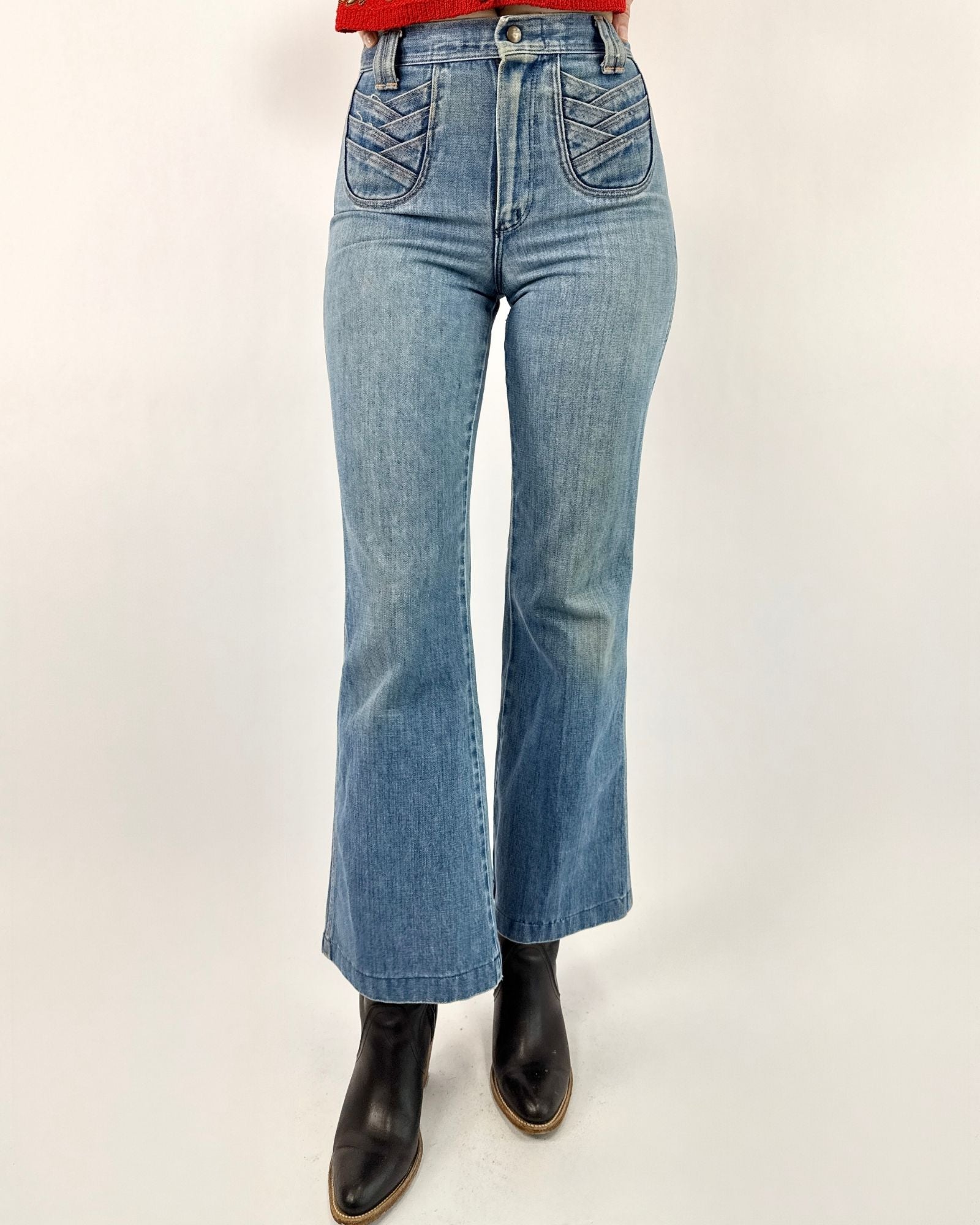 Wrangler Woven Pockets 70's Bells