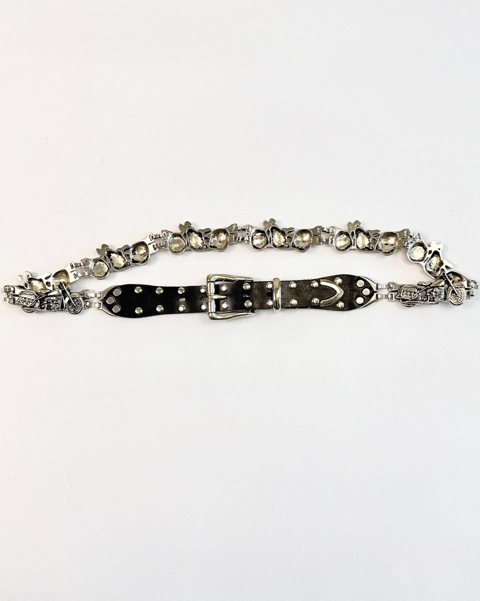 Silver Motorcycles Belt