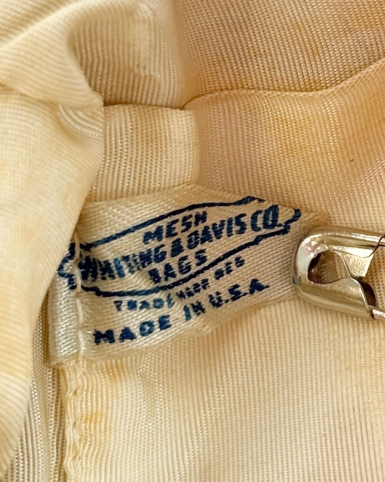 Whiting and Davis Silver Mesh Bag