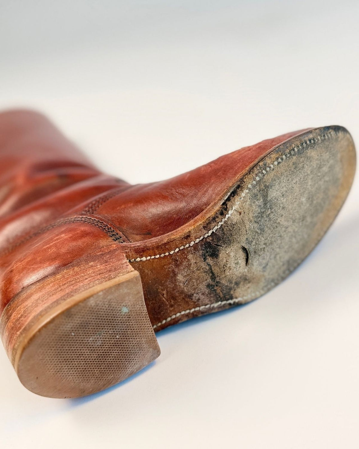 Rust Brown Frye Boots
