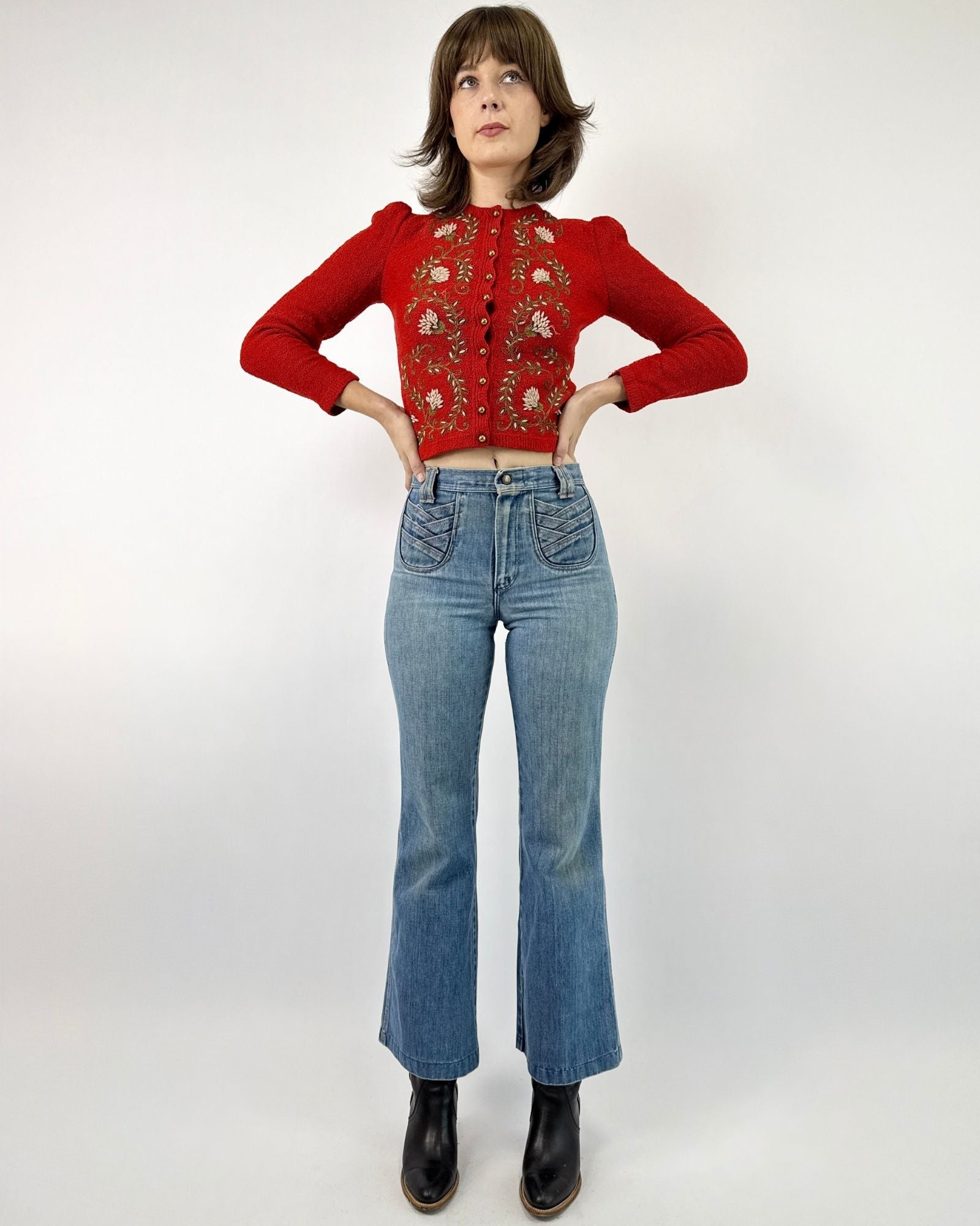 Wrangler Woven Pockets 70's Bells