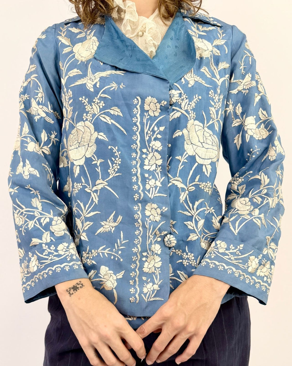1920s Always Daydreaming Silk Jacket