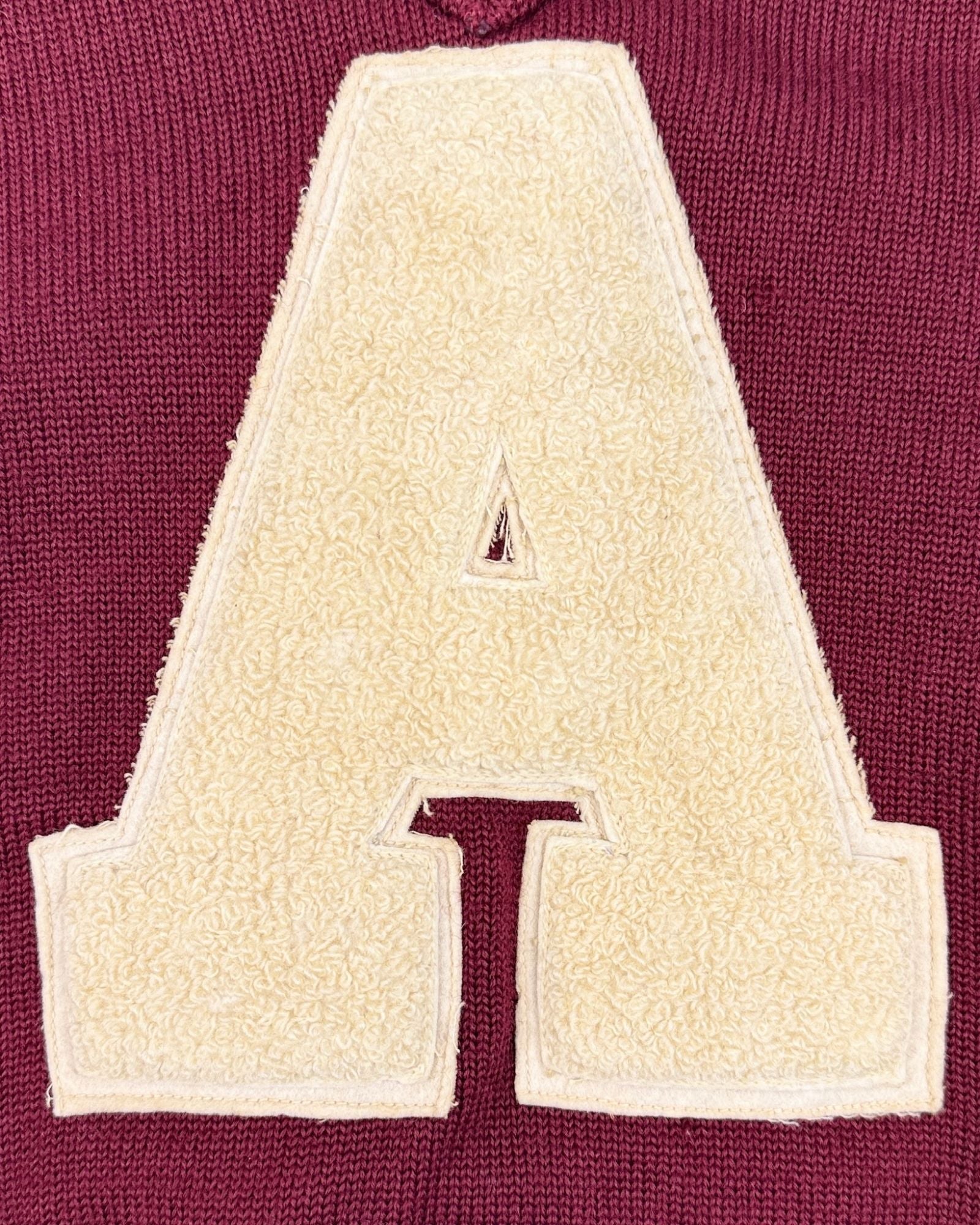 'A' 50s Athletic Sweater