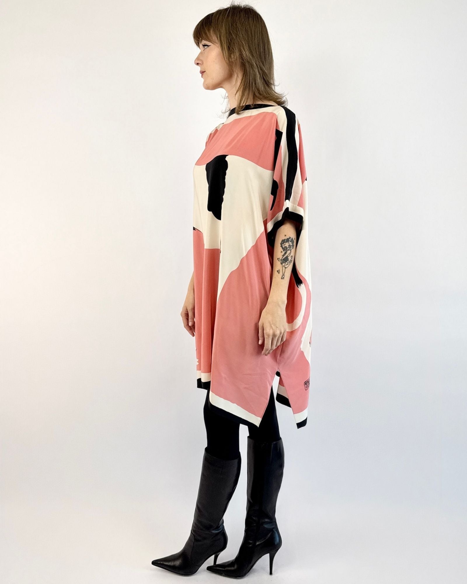 80s Michaele Vollbracht Greyhound Dress