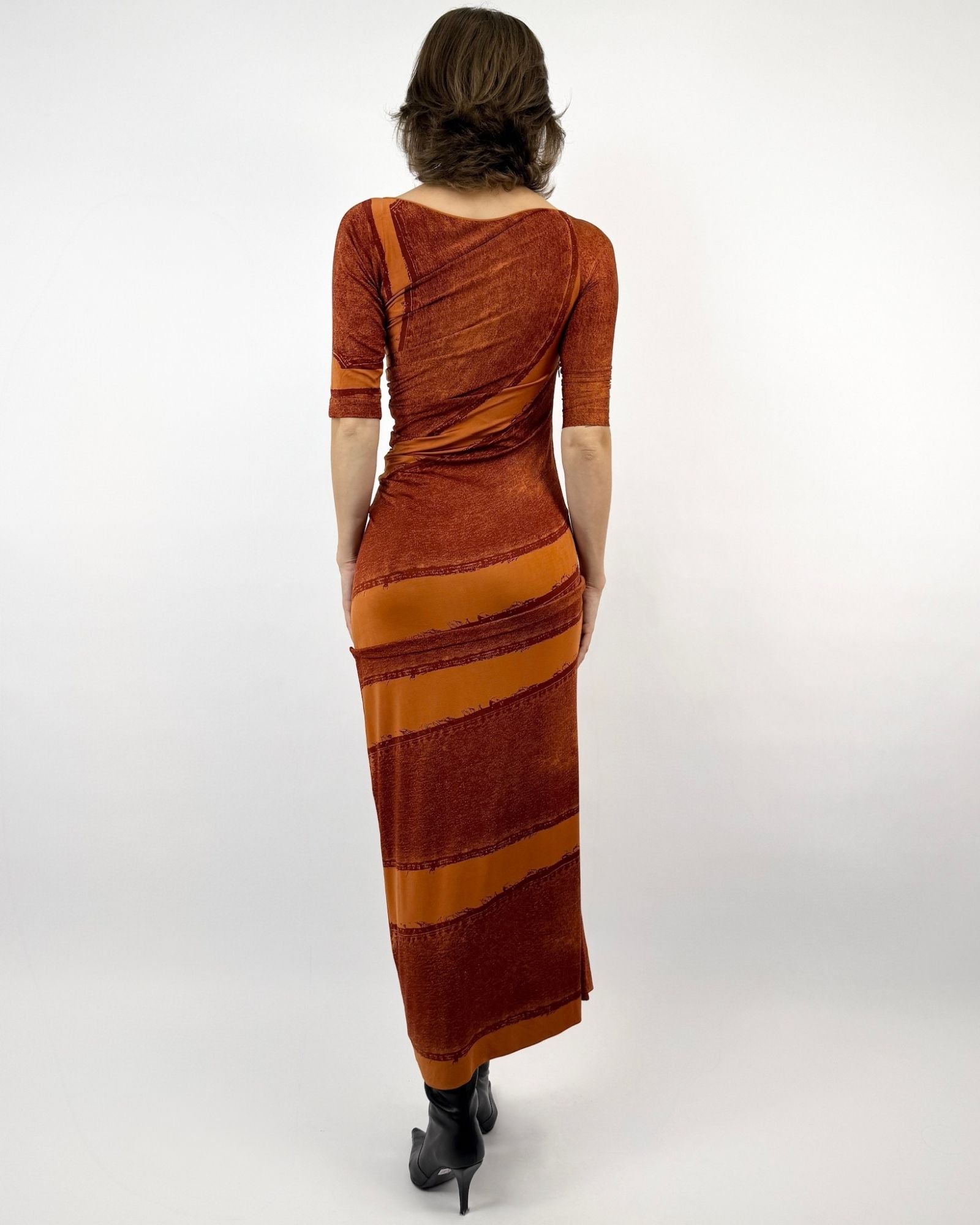 Gianfranco Fierre Mojave Rain Maxi Dress