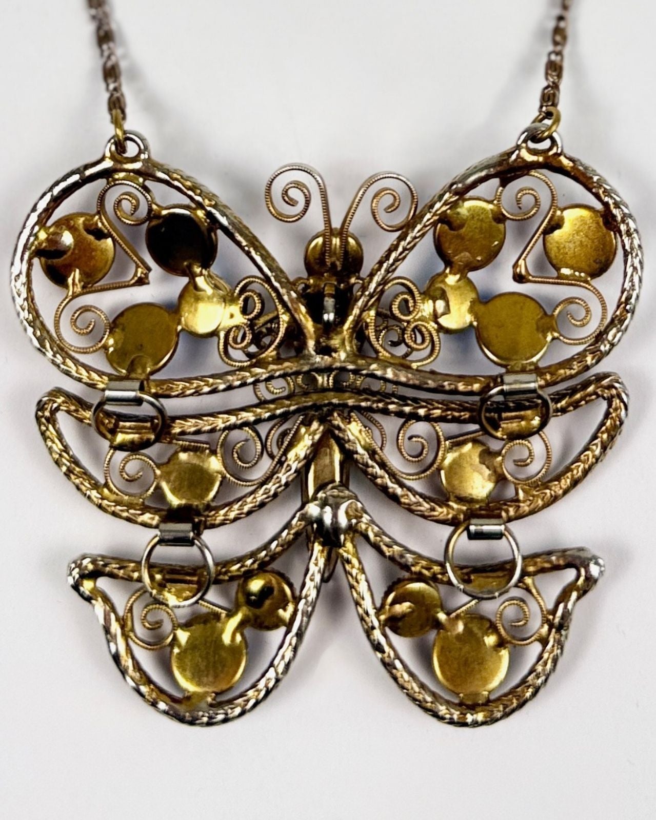 Butterfly Gem Necklace