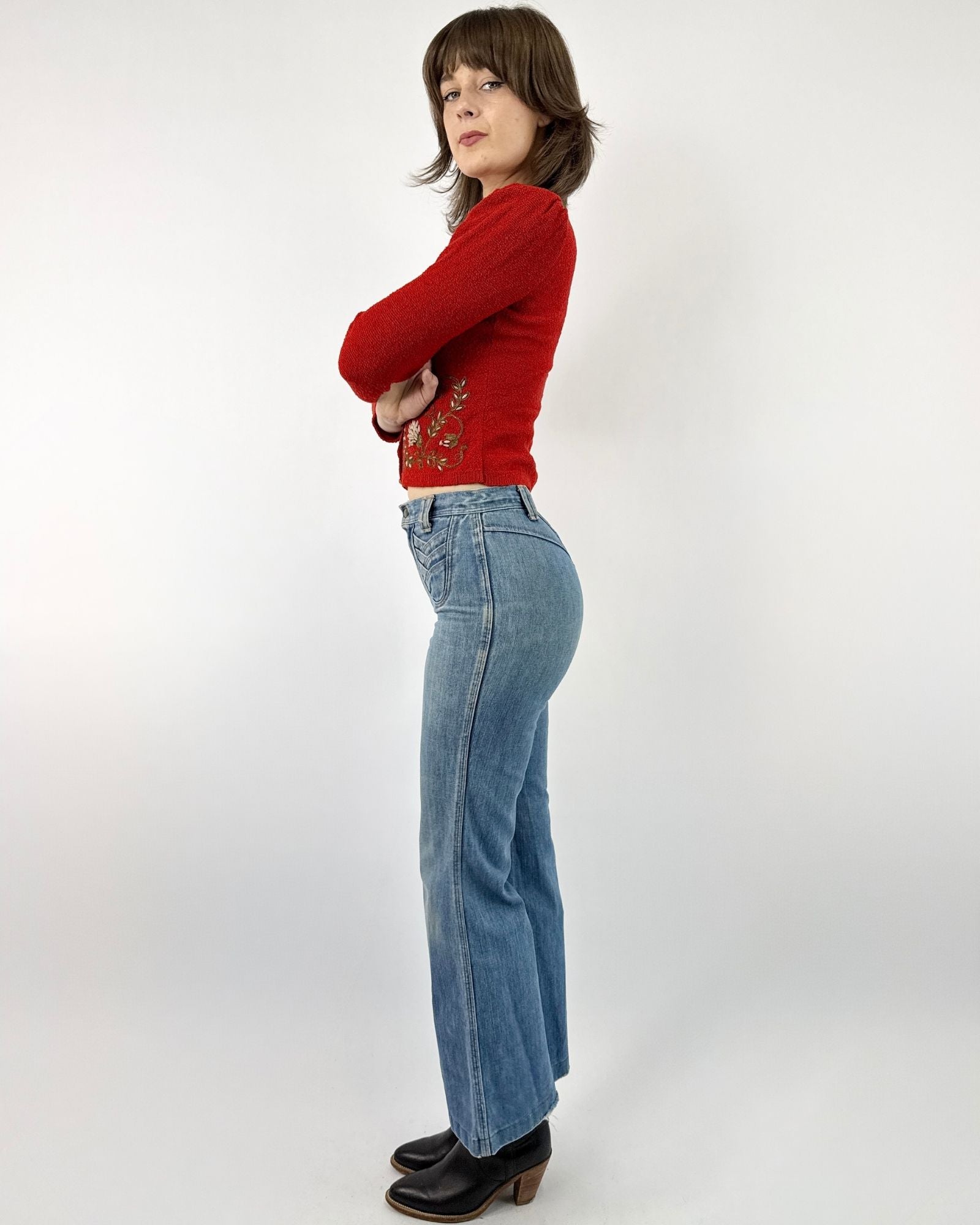 Wrangler Woven Pockets 70's Bells