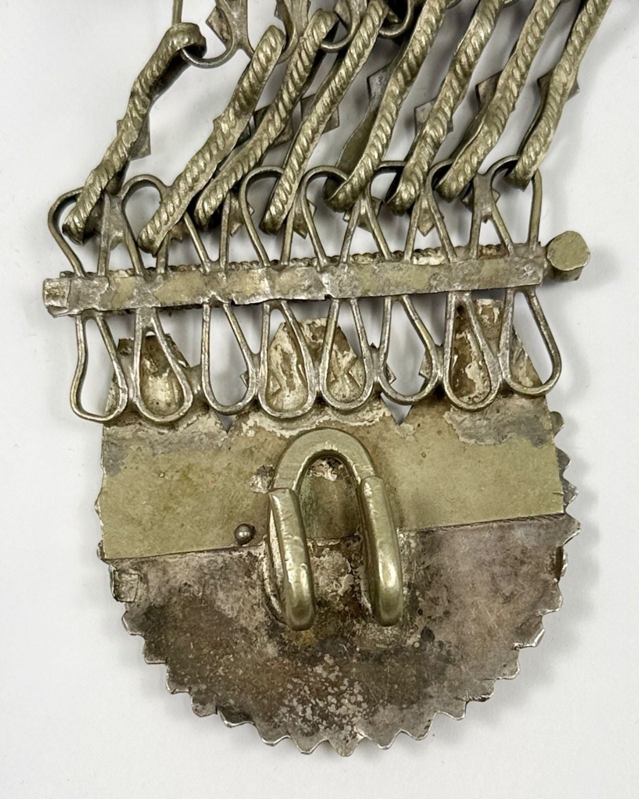 Silver Antique Waist Belt