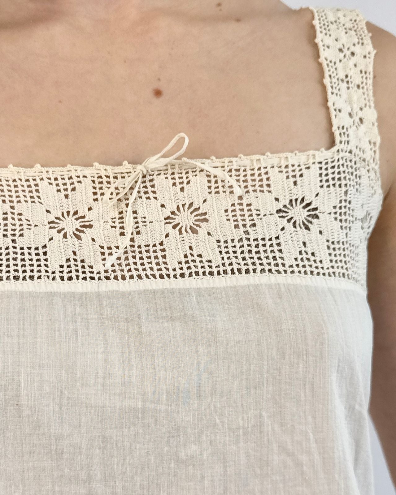 Edwardian Woven Wishes Mini Slip Dress