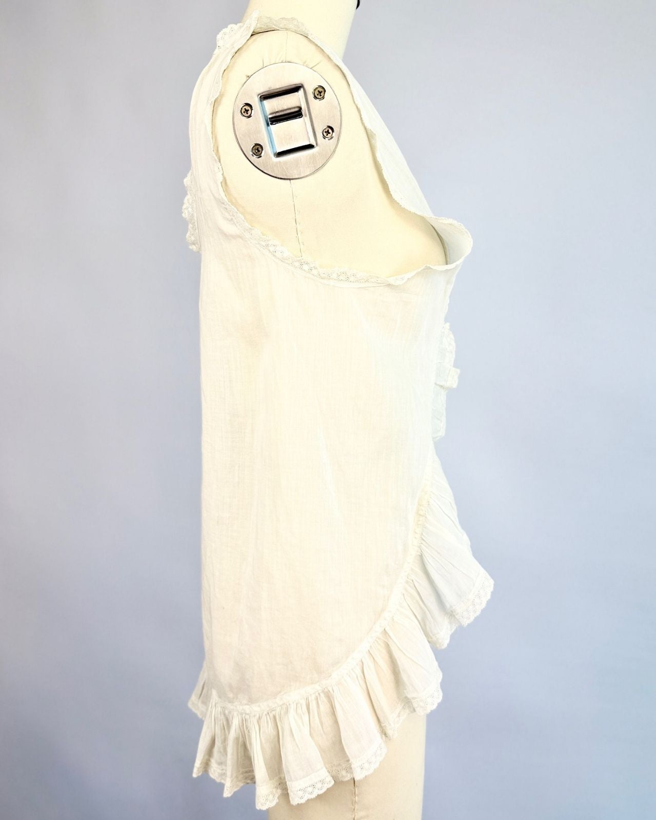 Edwardian White Lace Top
