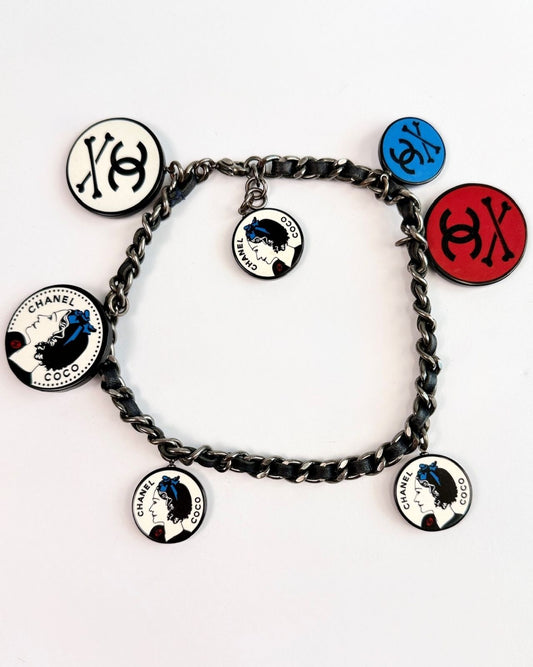 Chanel Skull and Crossbones Necklace
