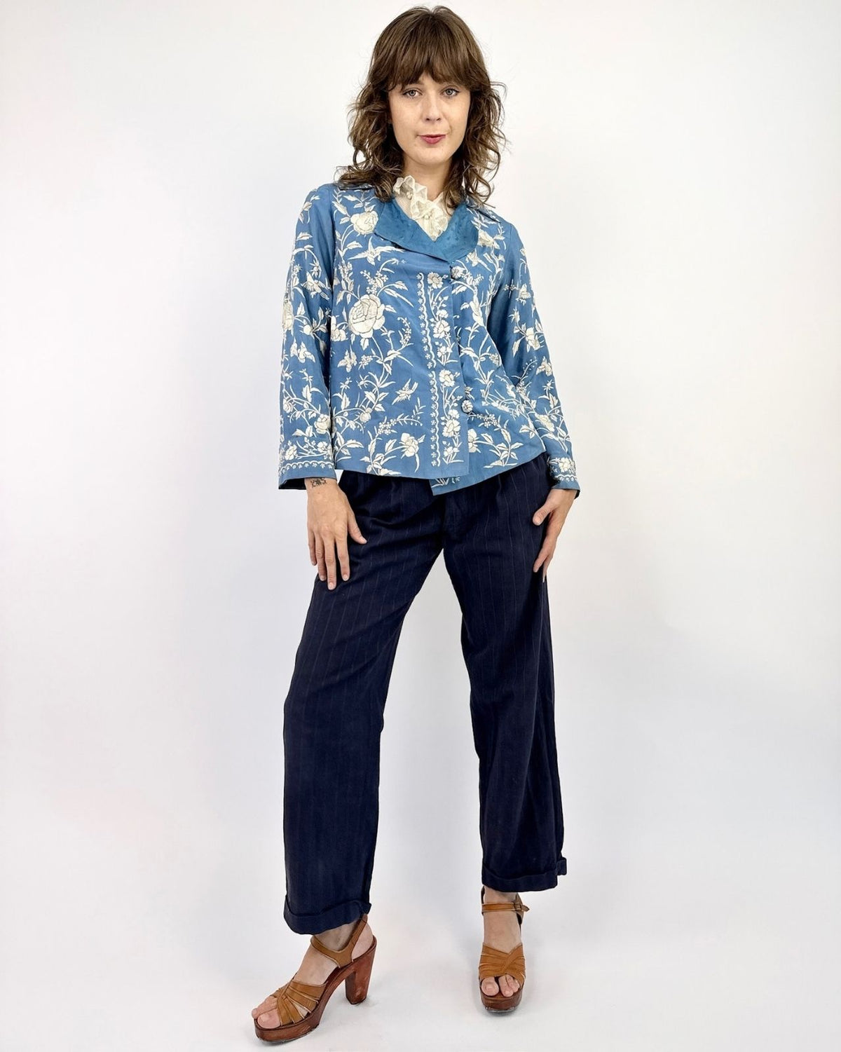 1920s Always Daydreaming Silk Jacket