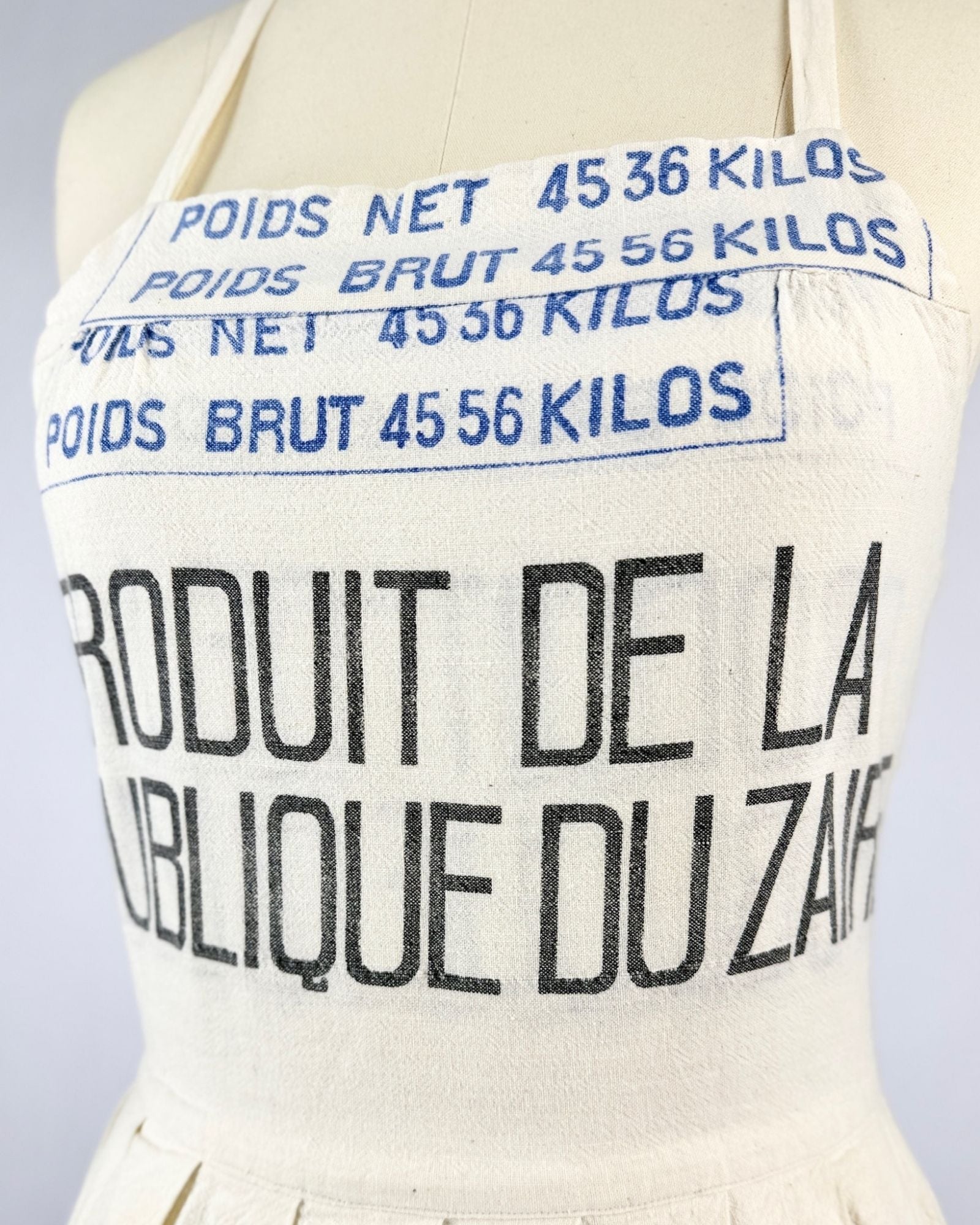 Feedsac Lace Up Dress