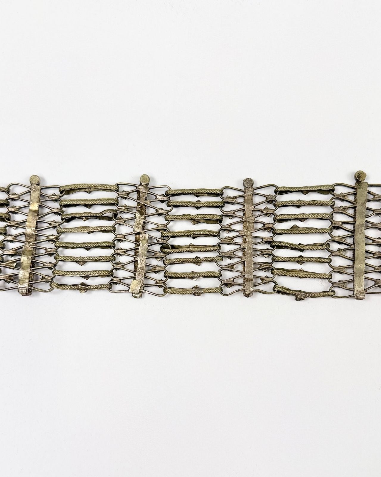 Silver Antique Waist Belt