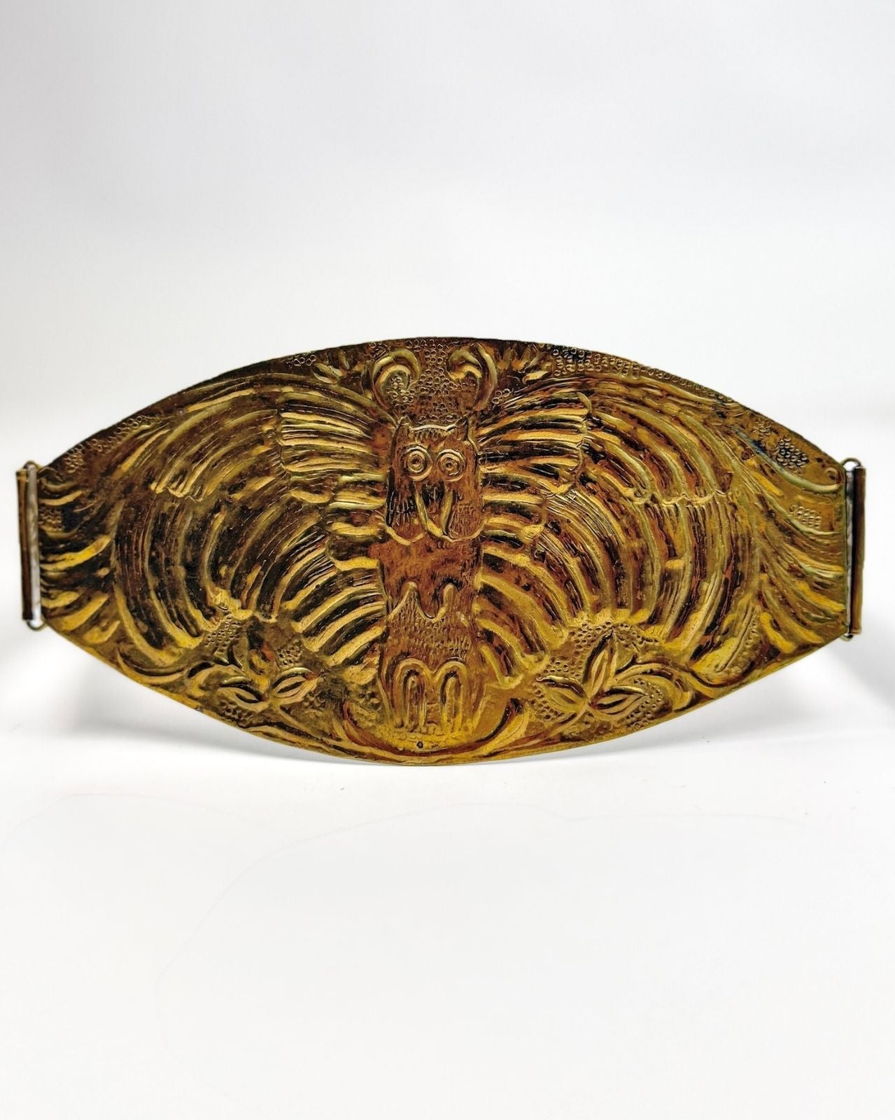 Gold Foil Statement Belt