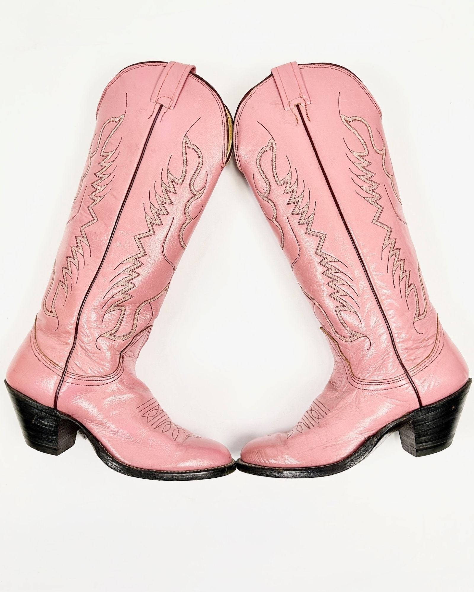 Nacona Pink Cowgirl Boots