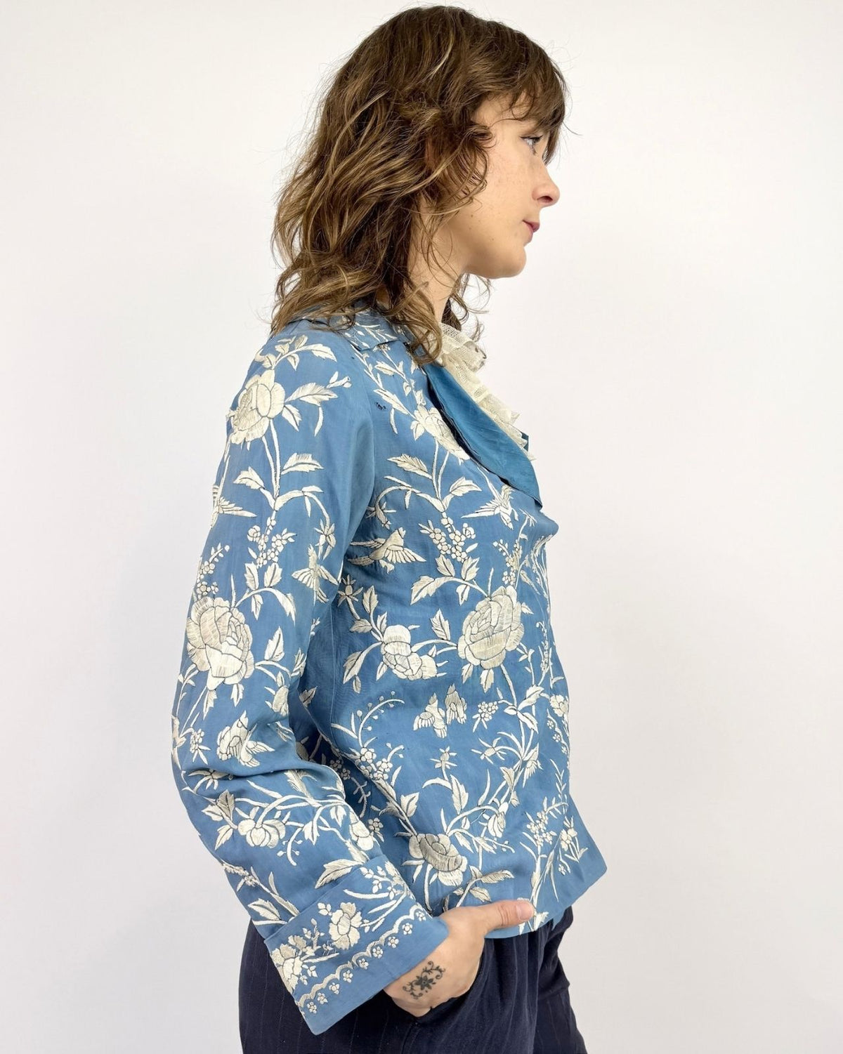 1920s Always Daydreaming Silk Jacket