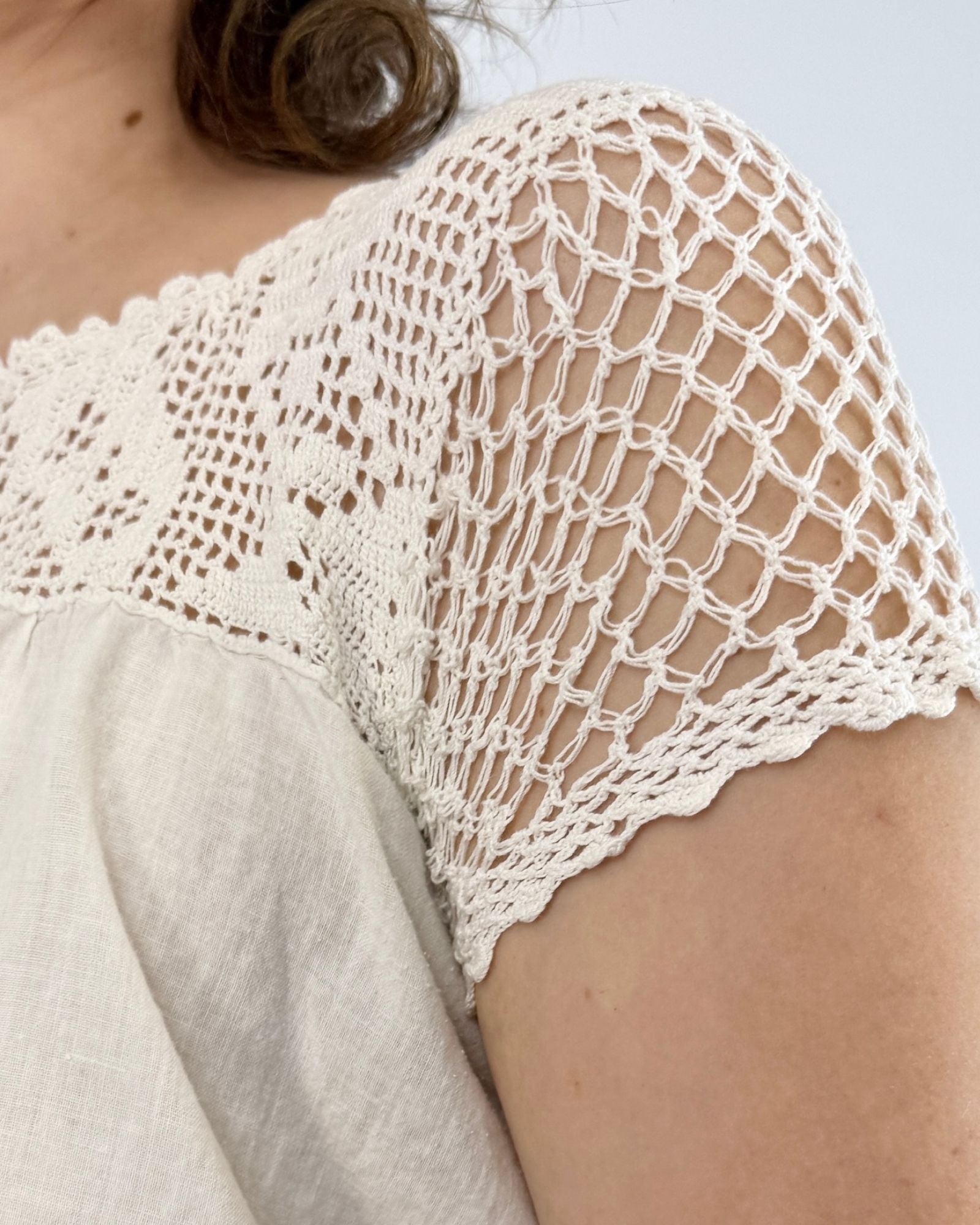 Edwardian Love Notes White Corset Cover