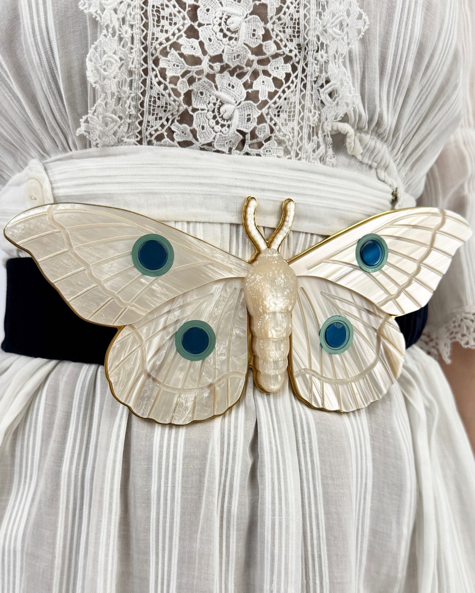Gucci Wings of Pontia Butterfly Belt