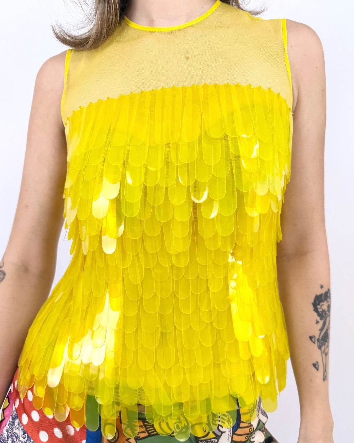 Dries Van Noten A Canary Song Top