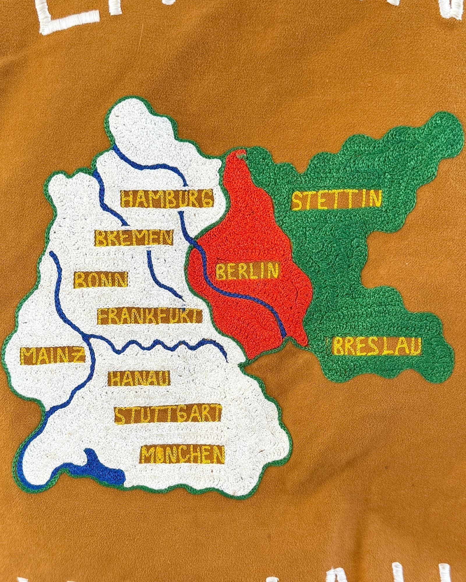 Mustard Yellow Germany Souvenir Jacket