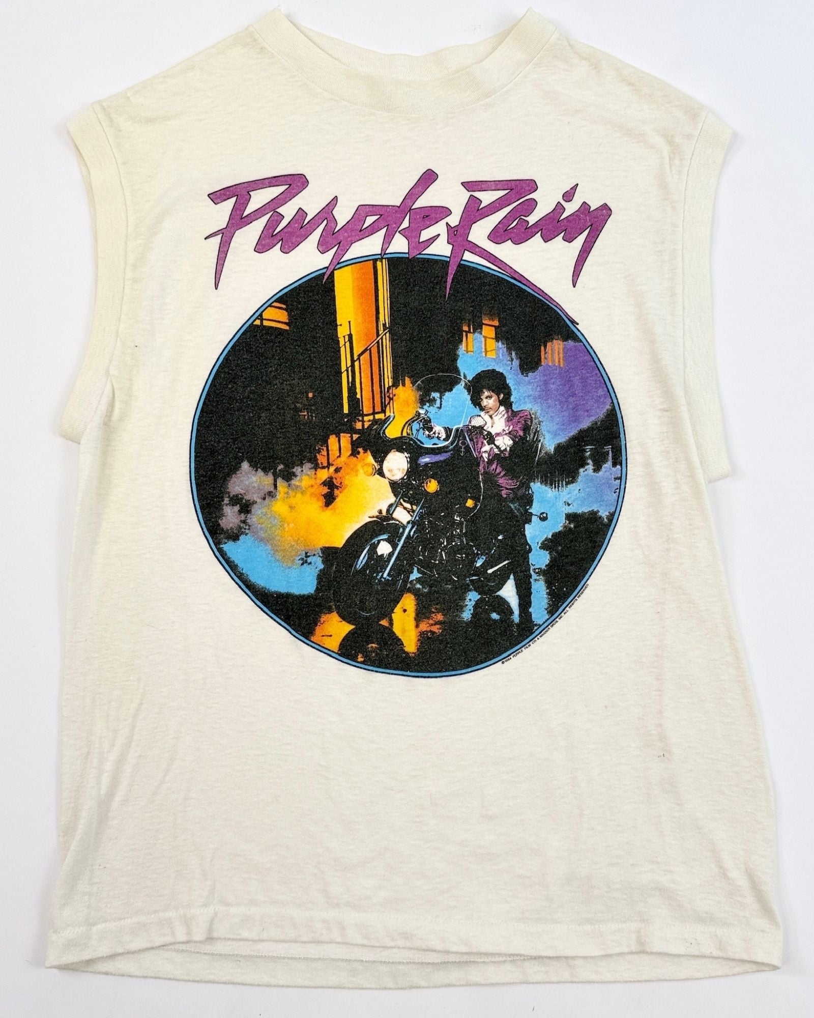 1984 Prince Purple Rain Muscle Tee