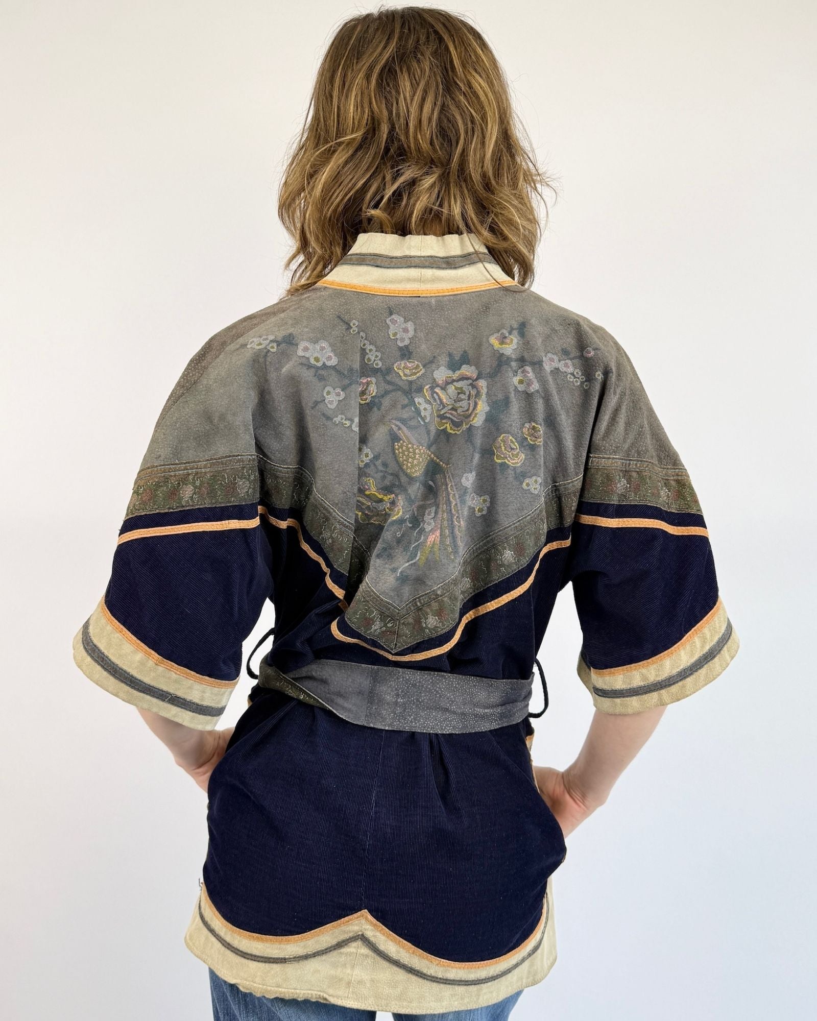 60s Nature By Hand Suede Painted Jacket