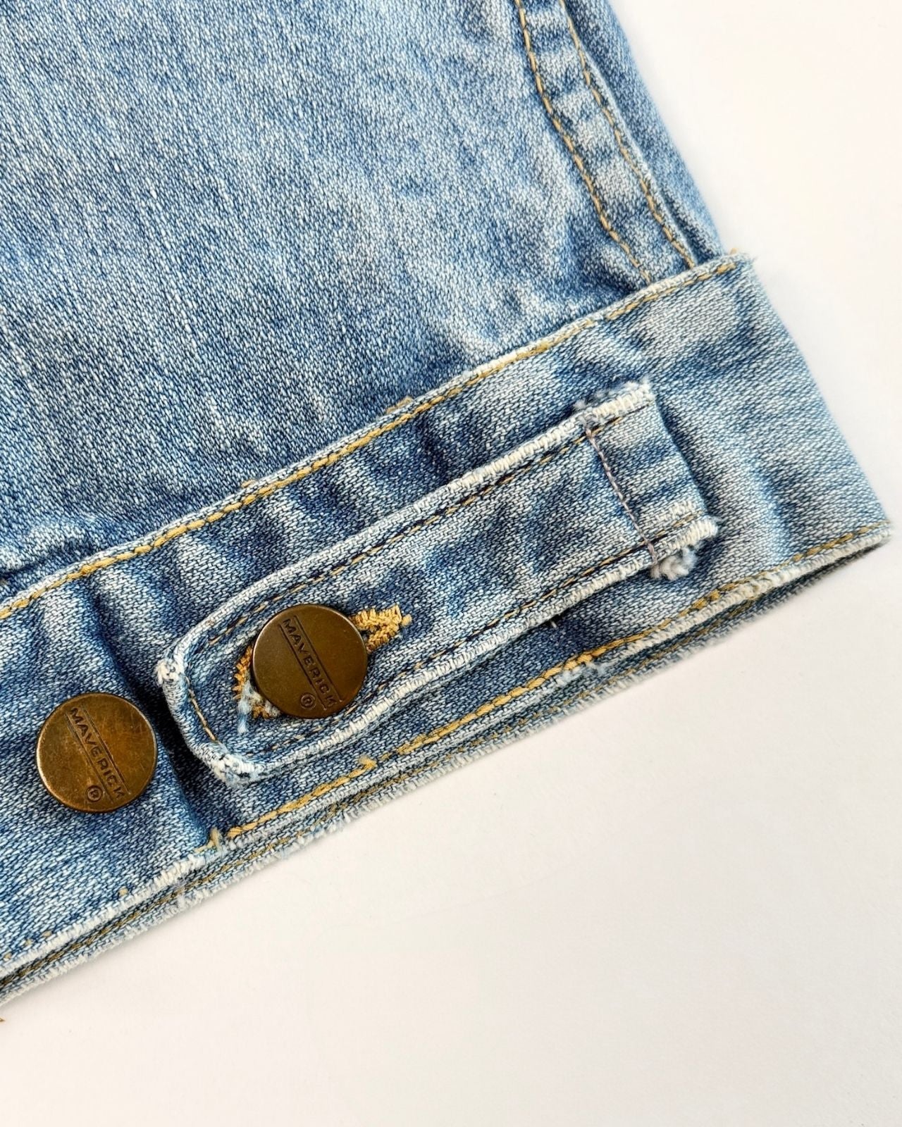 Light Denim Maverick Jacket