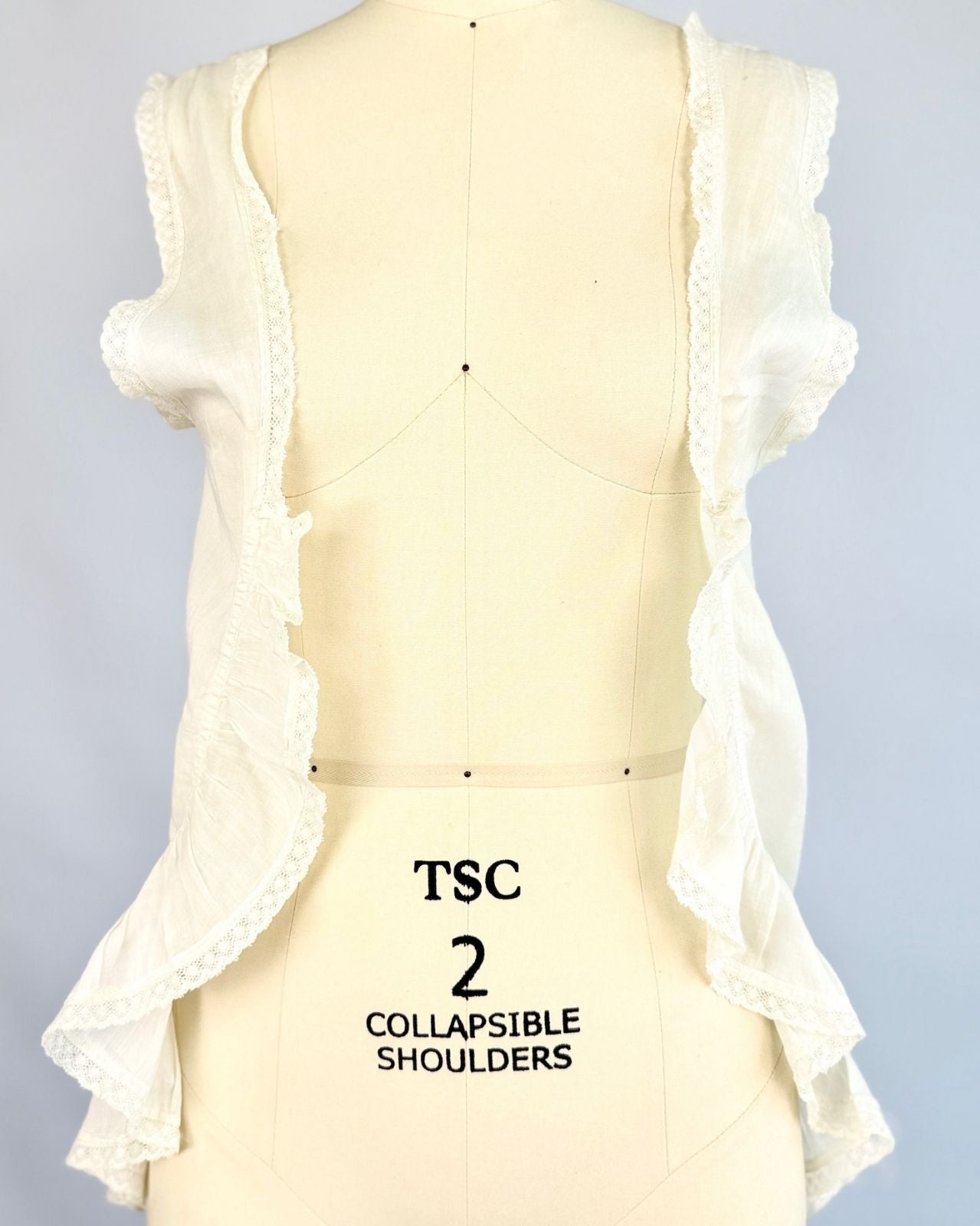 Edwardian White Lace Top