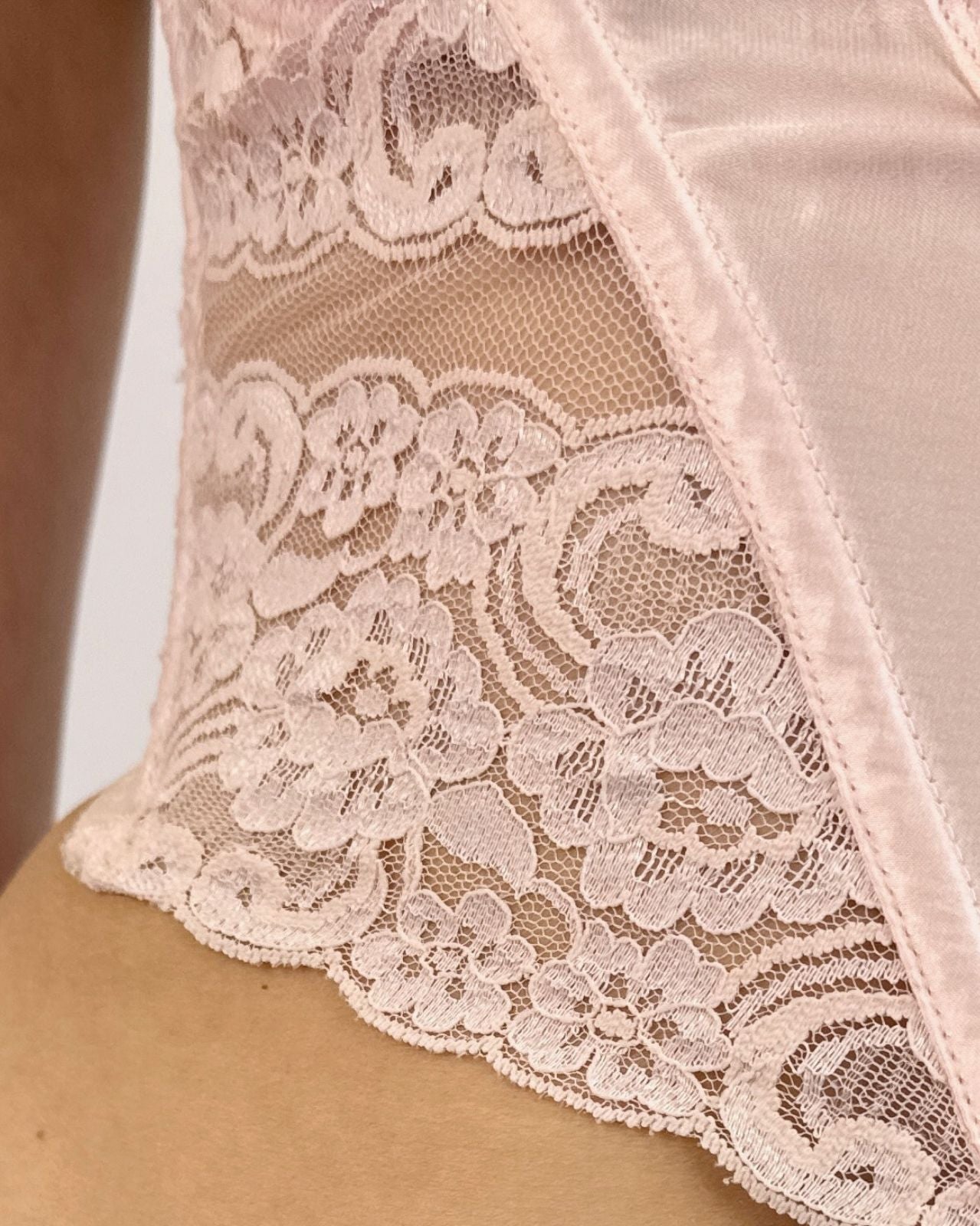 Christian Dior Pink Lace Corset