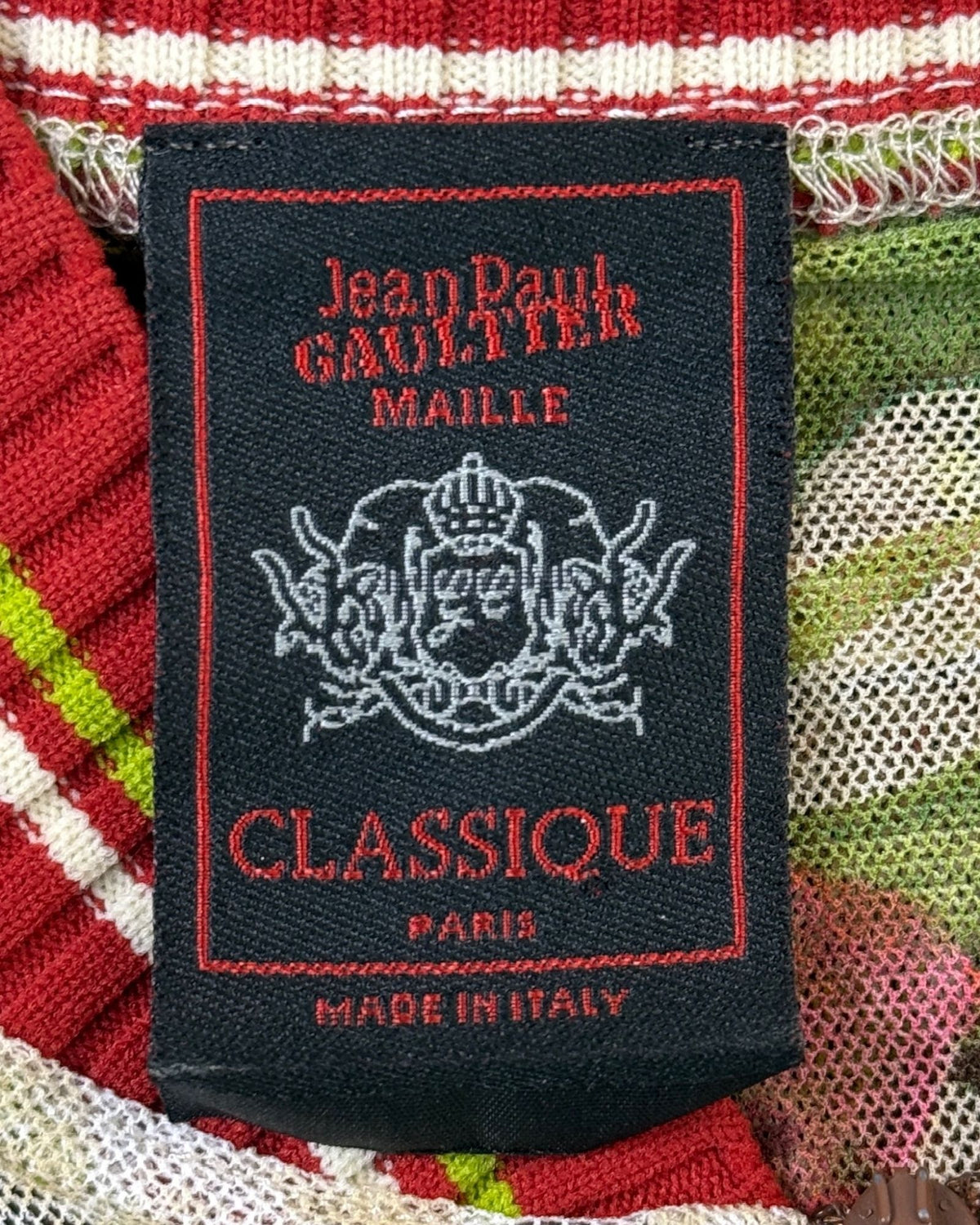 Jean Paul Gaultier 1999 Varsity Blooms Jacket