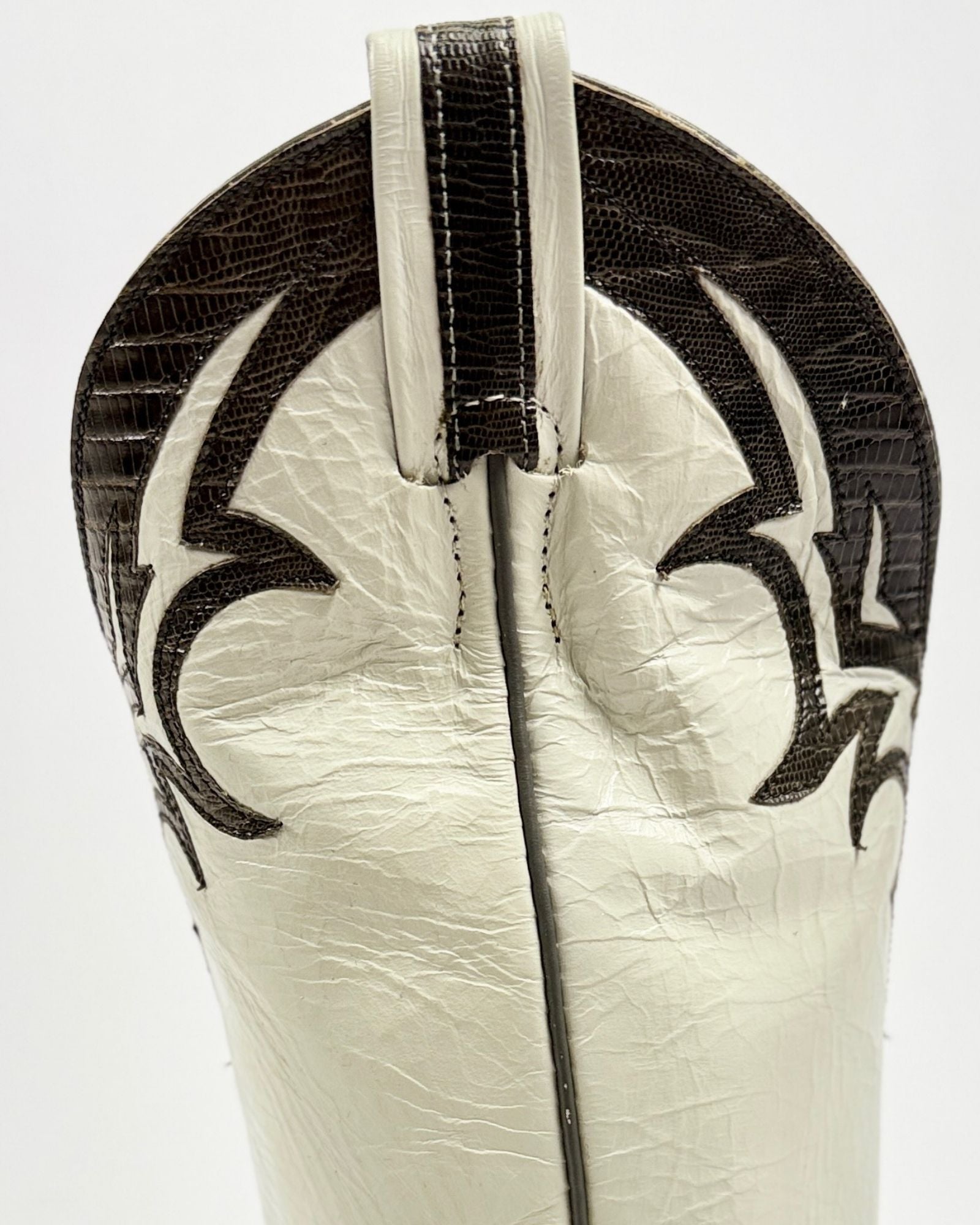 Larry Mahan Two Tone Cowboy Boots