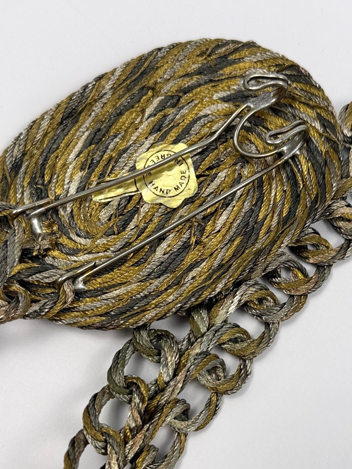 Metallic Woven Belt