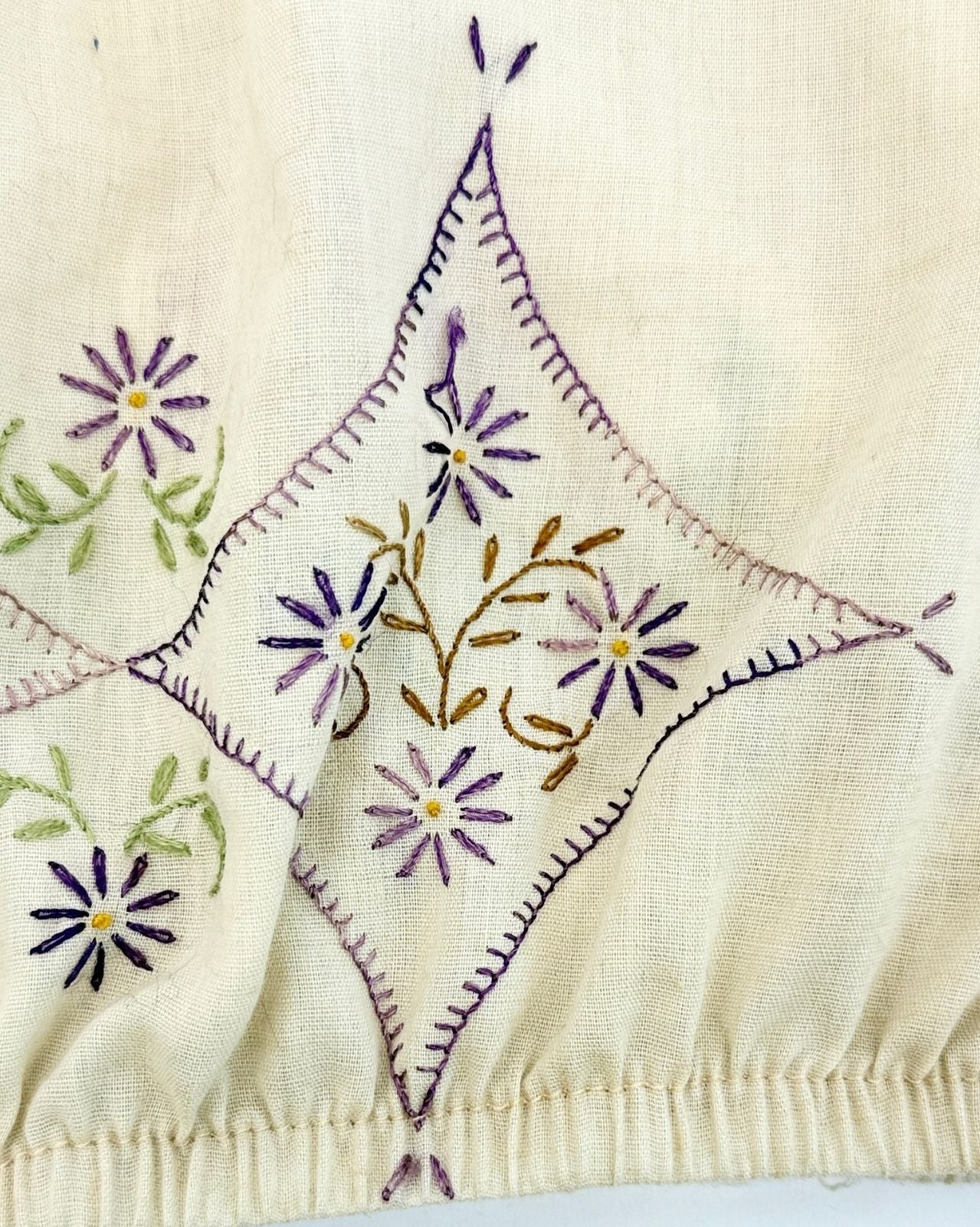 Double Sided Cross Stitch Tube Top