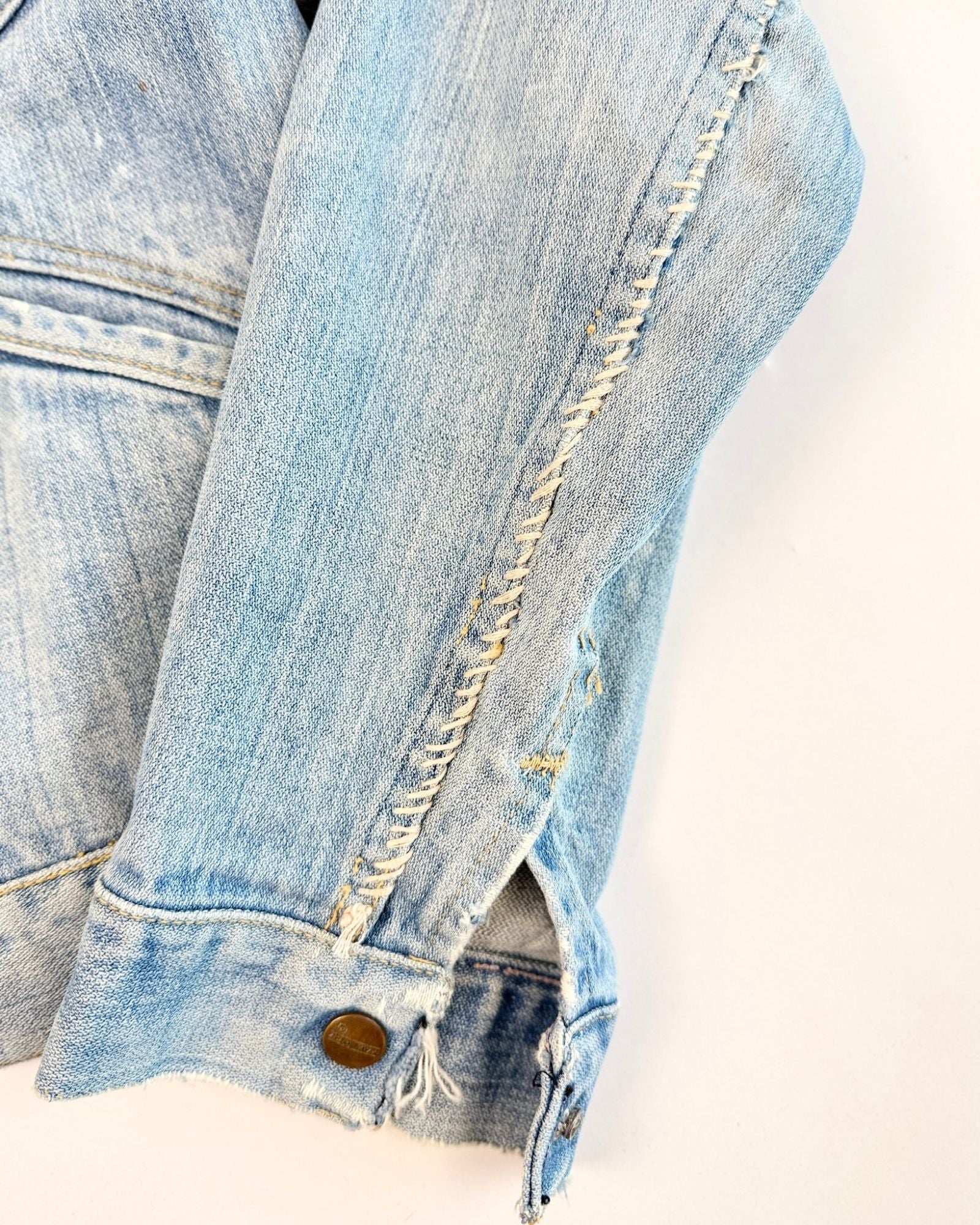 Light Denim Maverick Jacket