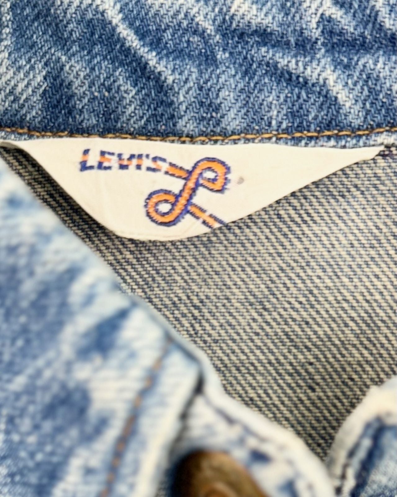 70s Orange Tab Levi's Denim Jacket